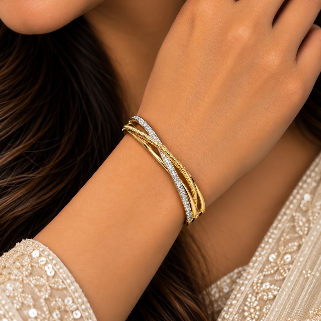 Roohani Cross Bracelet