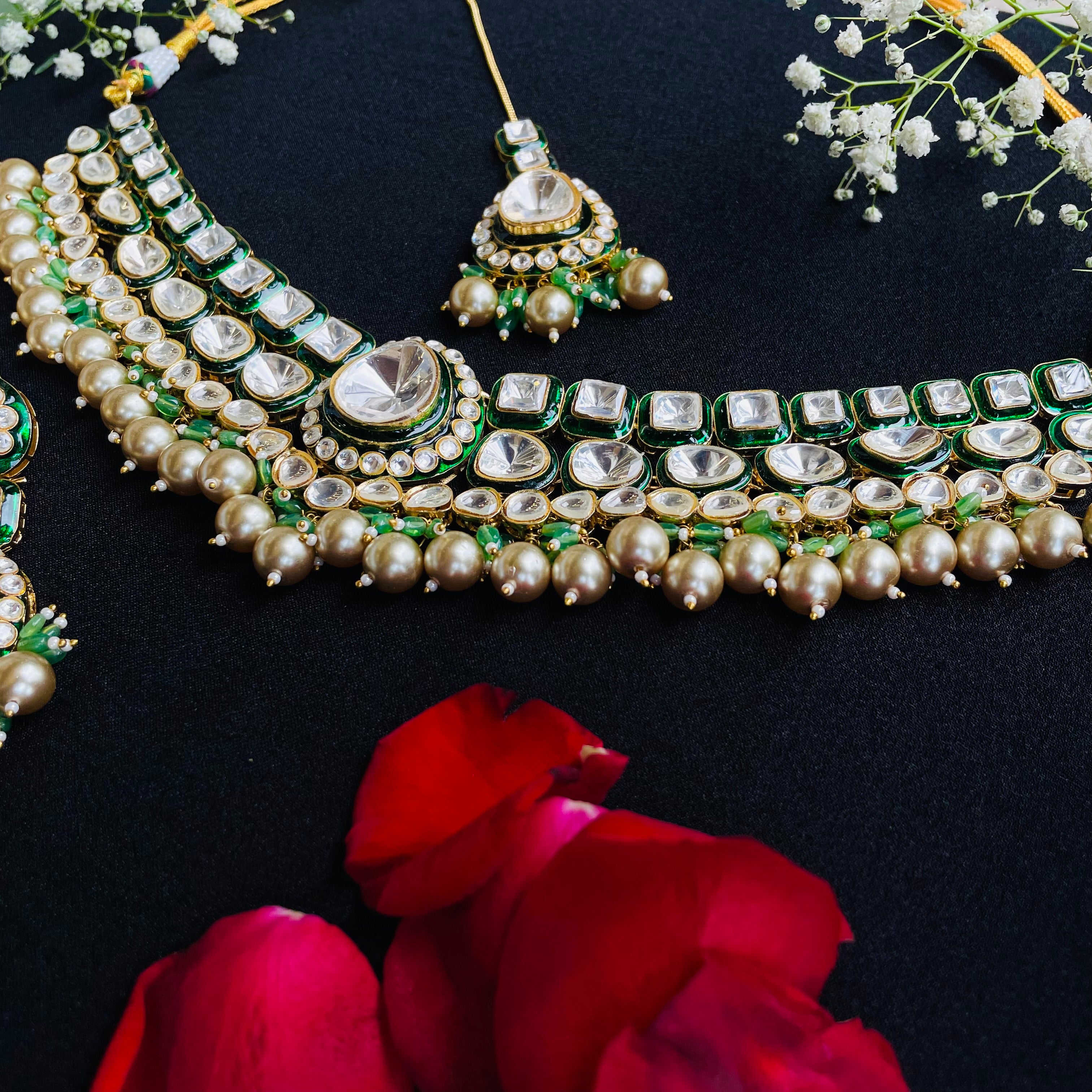 Nayaab Pihu Polki Neckpiece