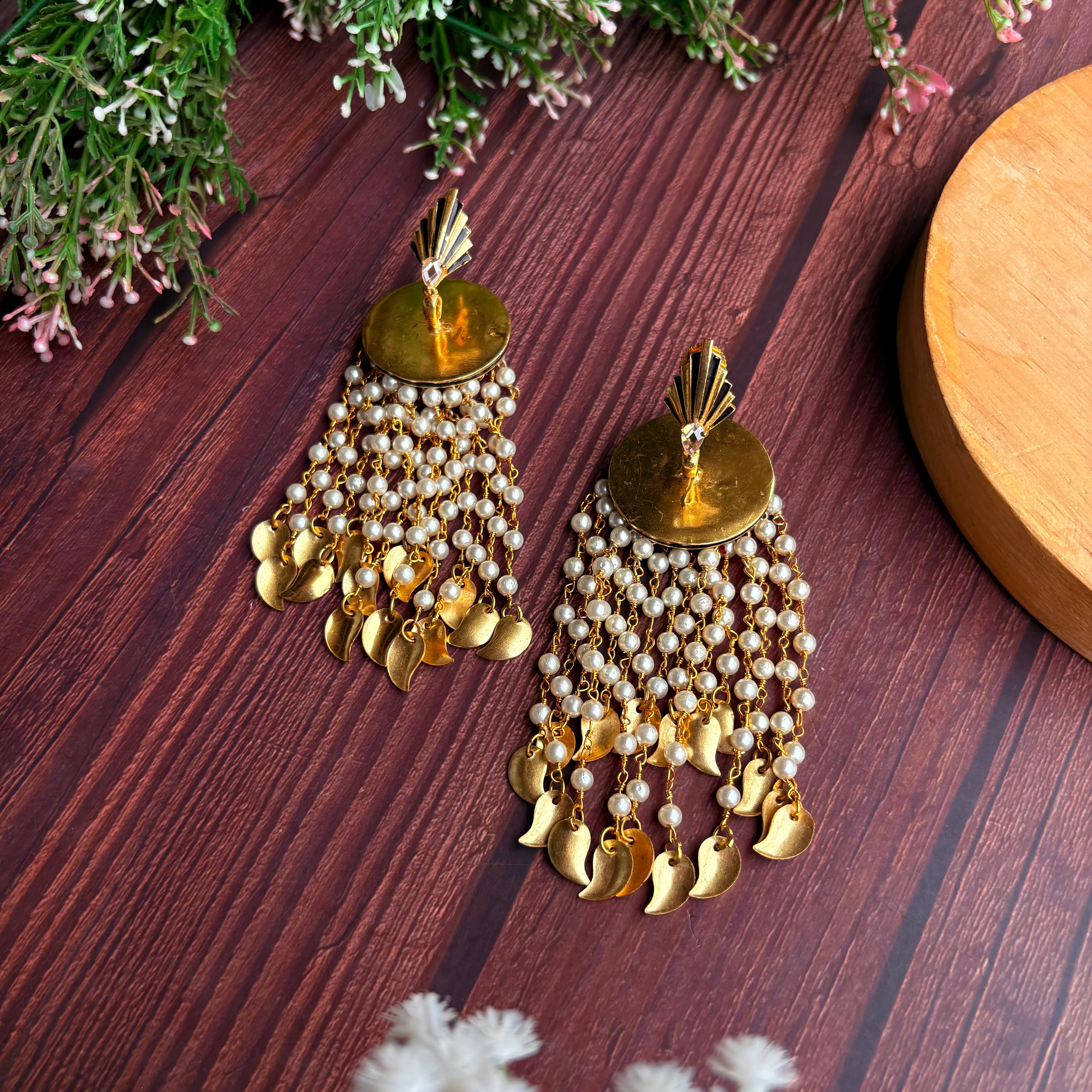 Meher Pearl Earrings