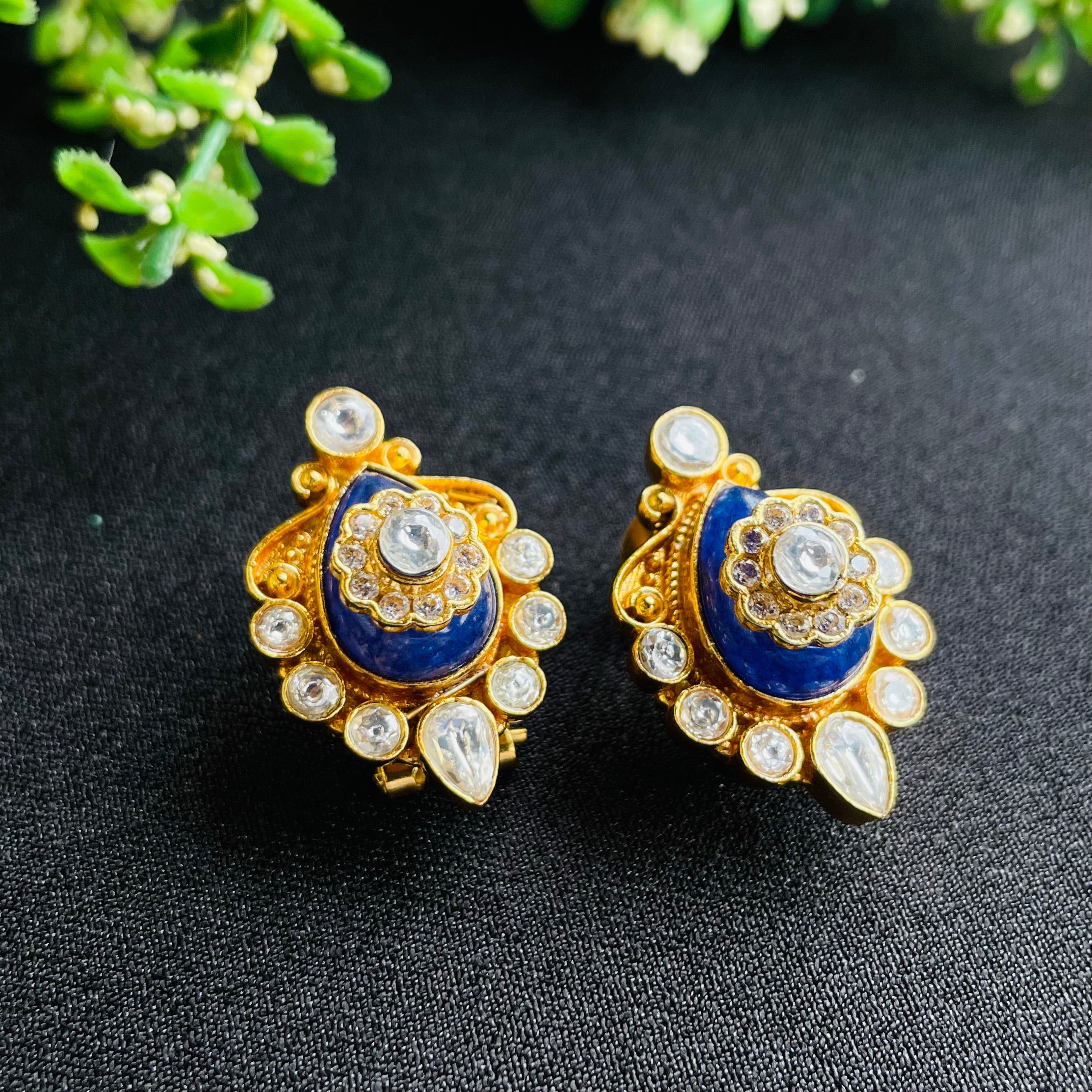 Nayaab Myra Polki Studs