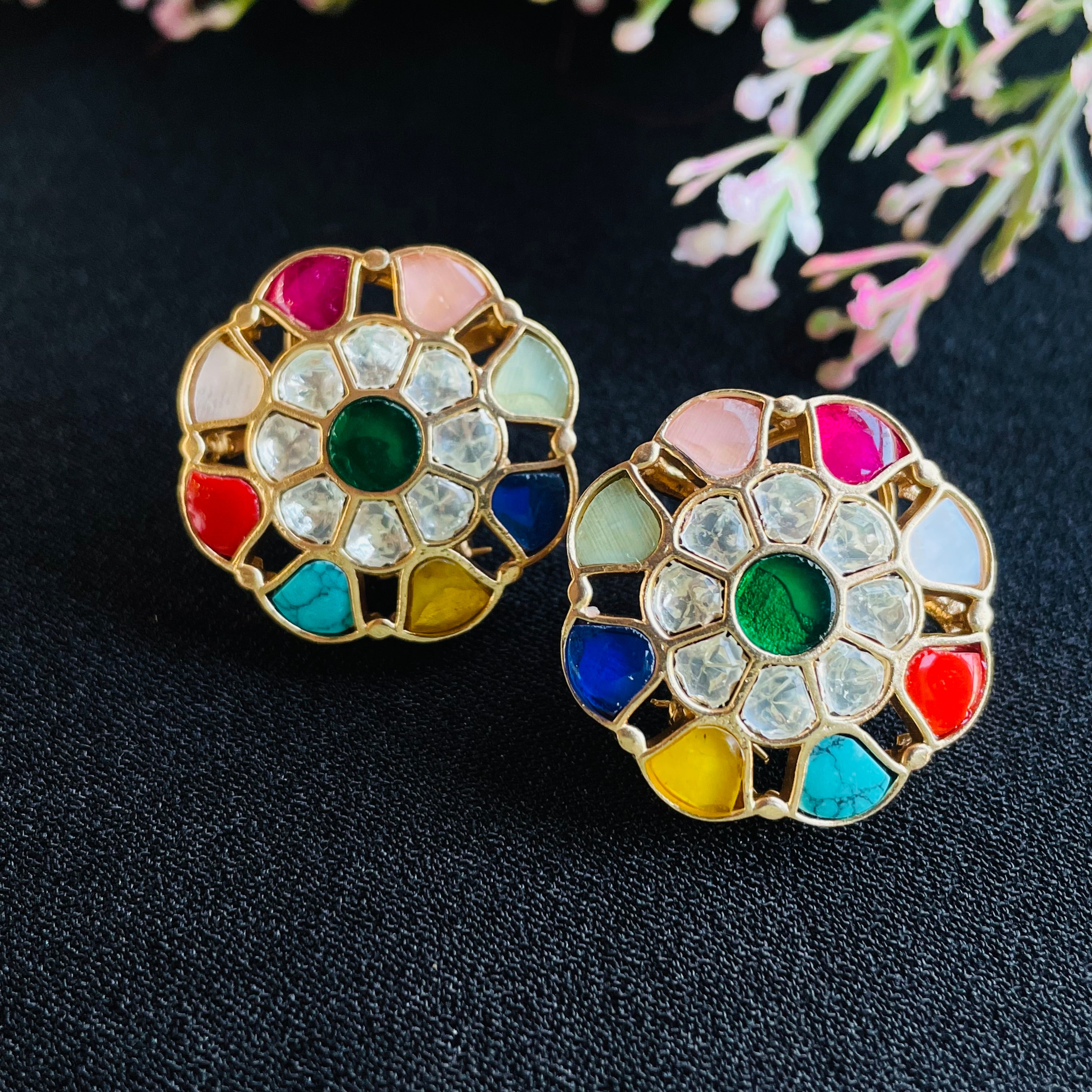 Nayaab Multi Earrings