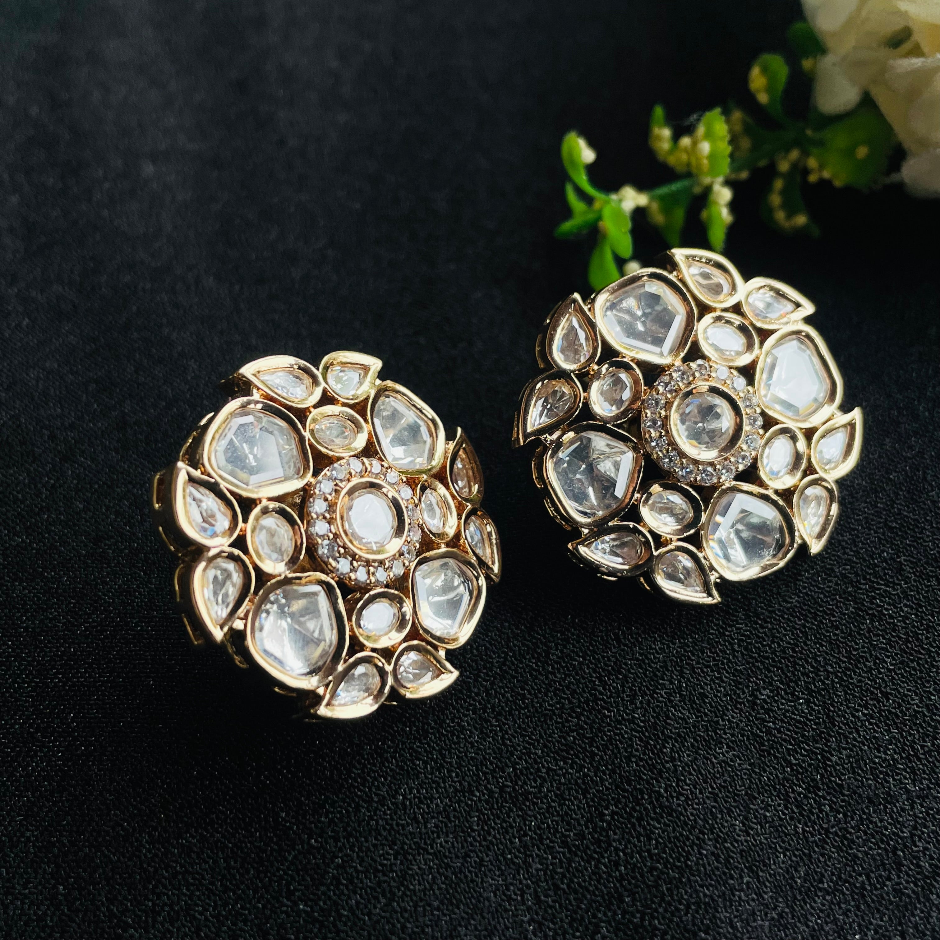 Nayaab Siya Polki Earrings