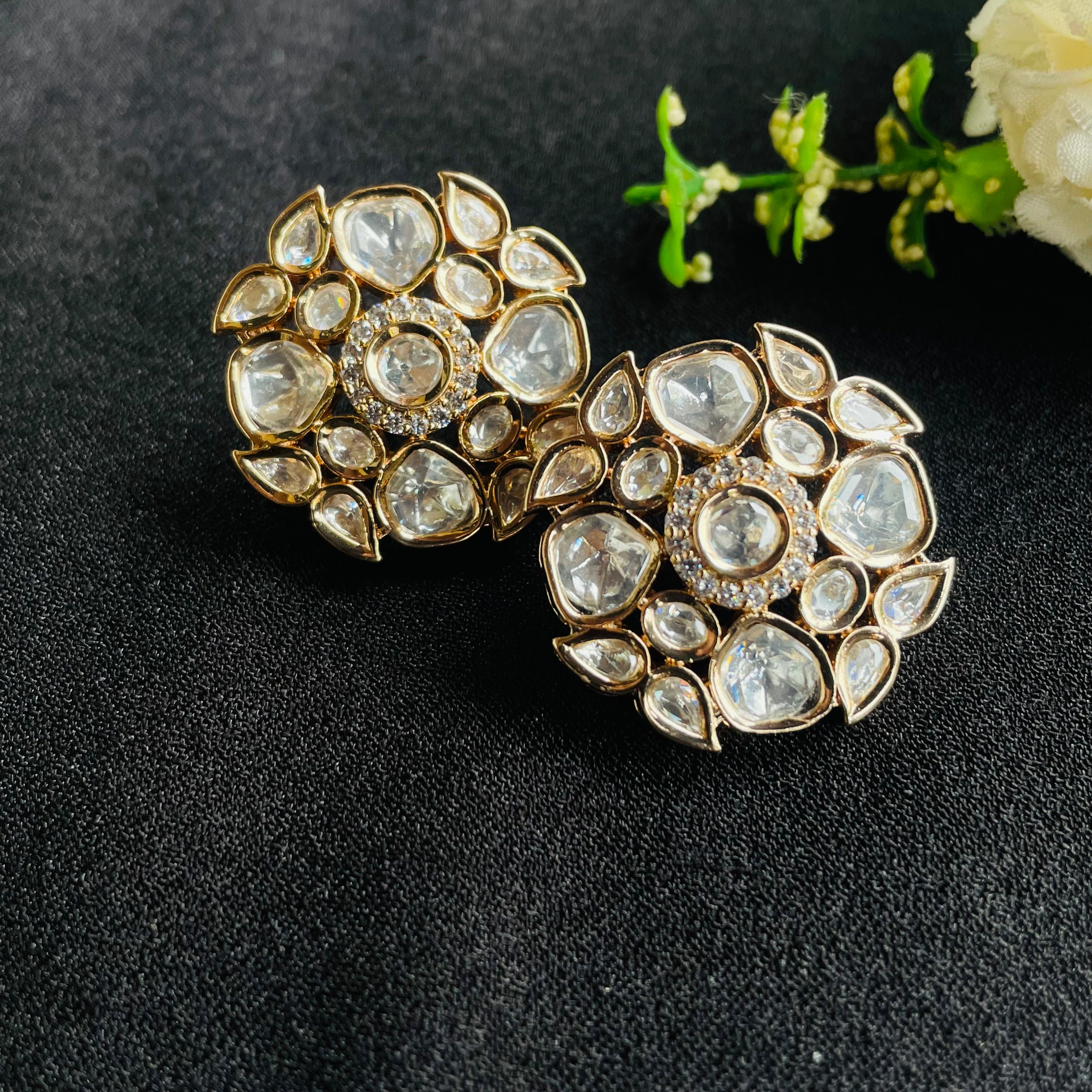 Nayaab Siya Polki Earrings