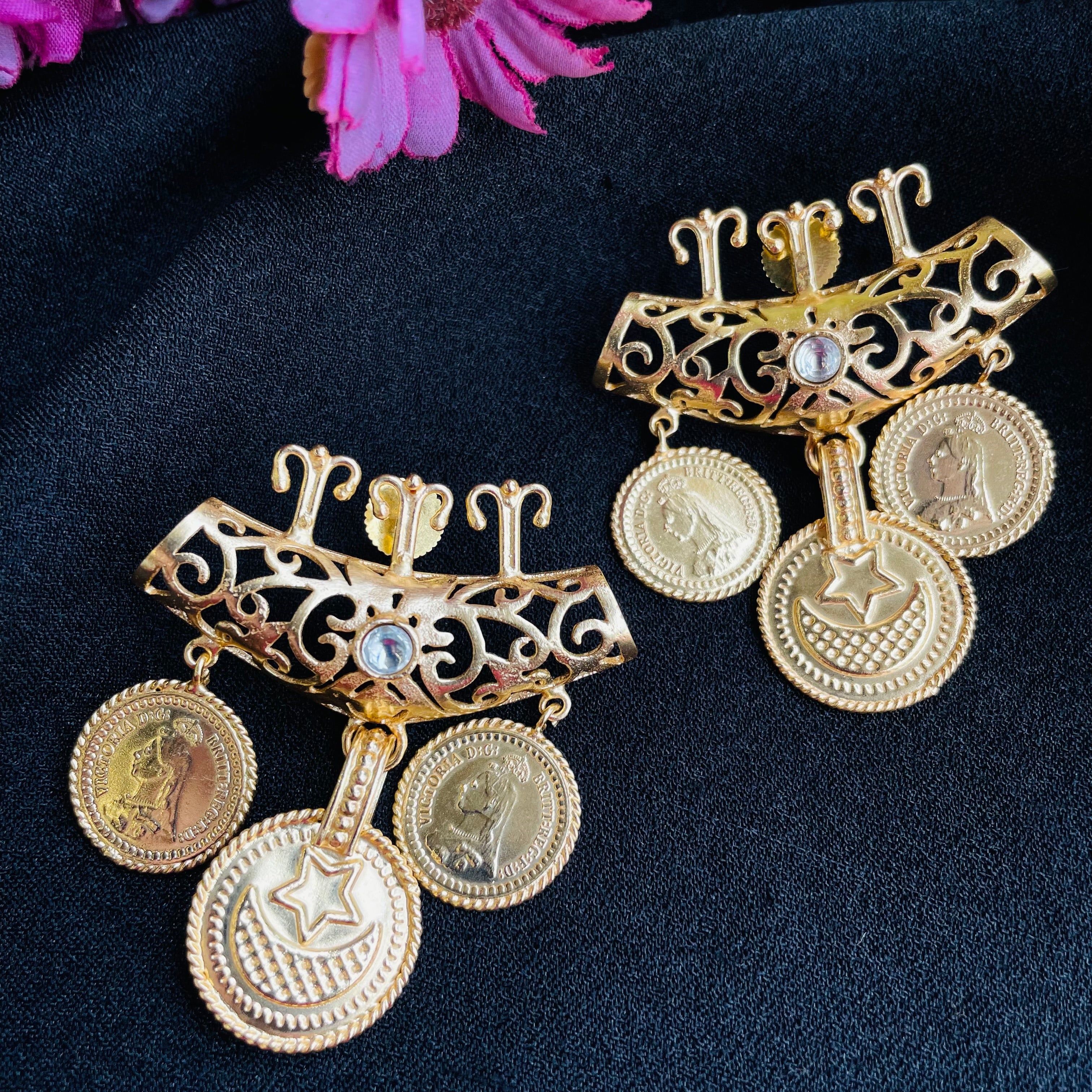 Layla fern earrings