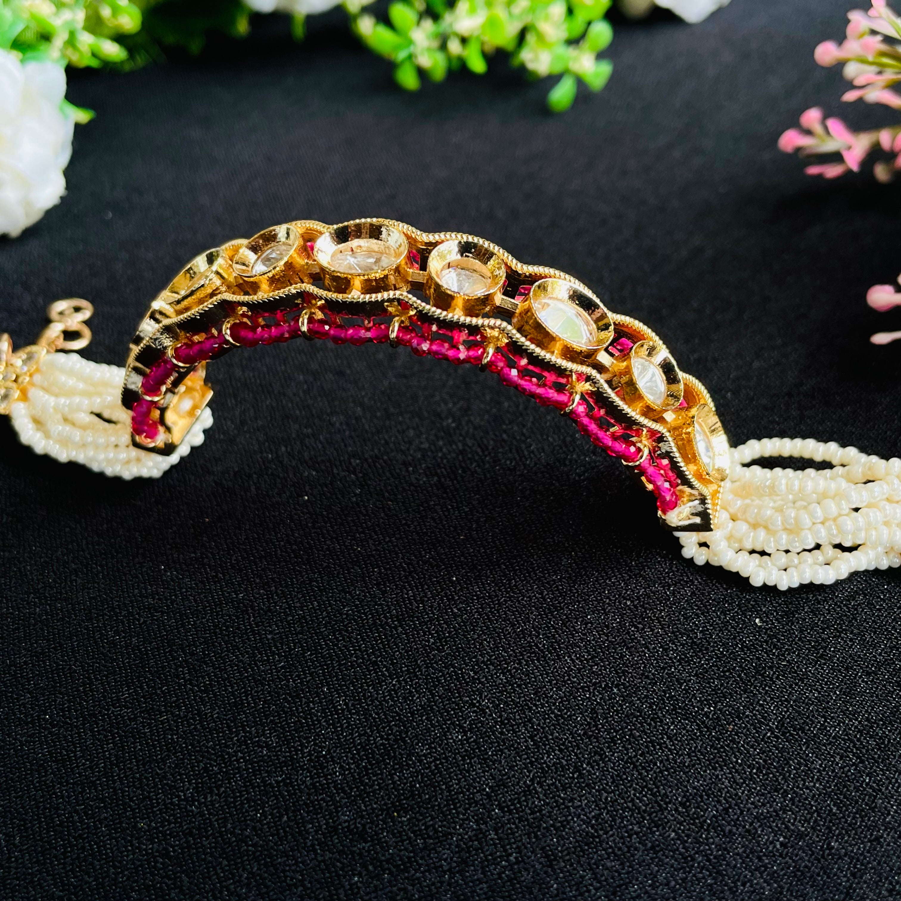 Nayaab Kashvi Polki Bracele