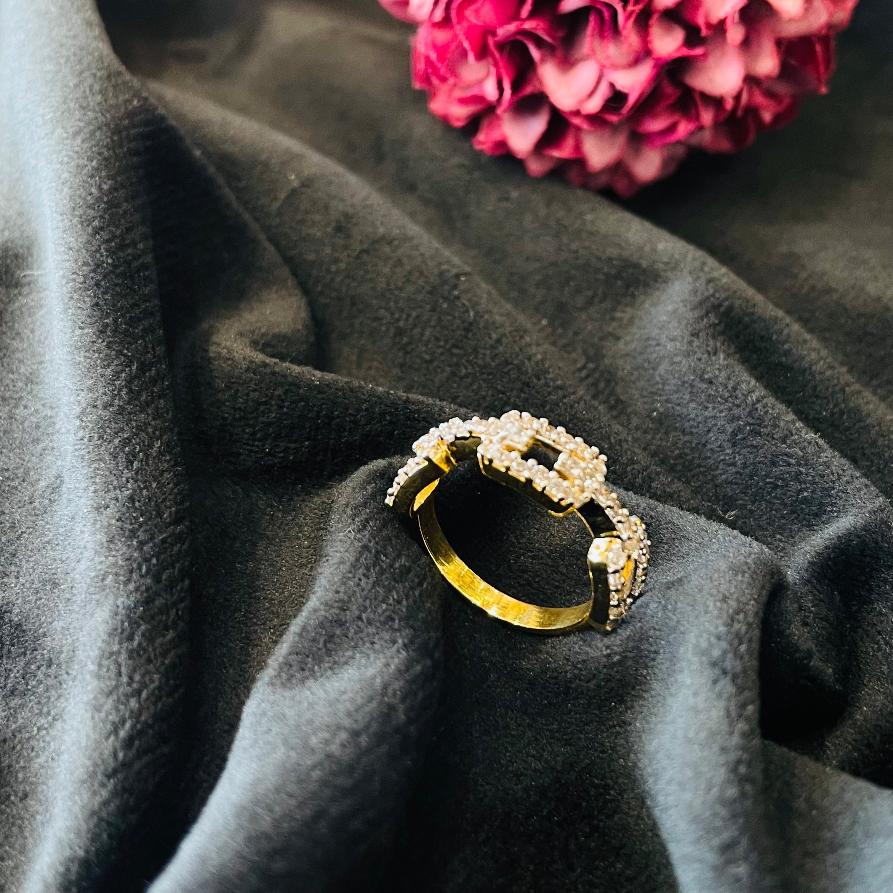 Vs sterling silver cocktail ring 213 3G