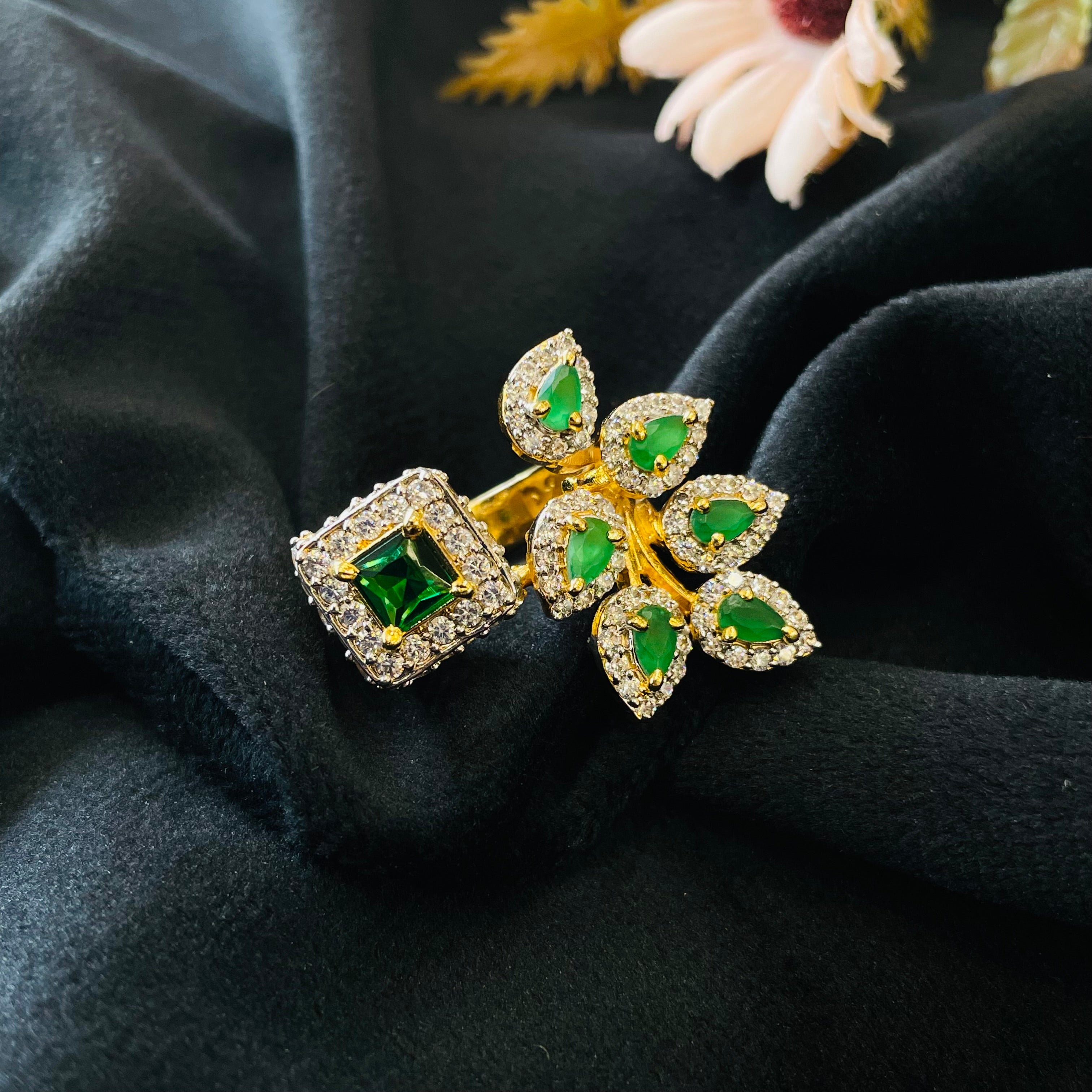 Vs Sterling Silver Cocktail Ring 217 14g