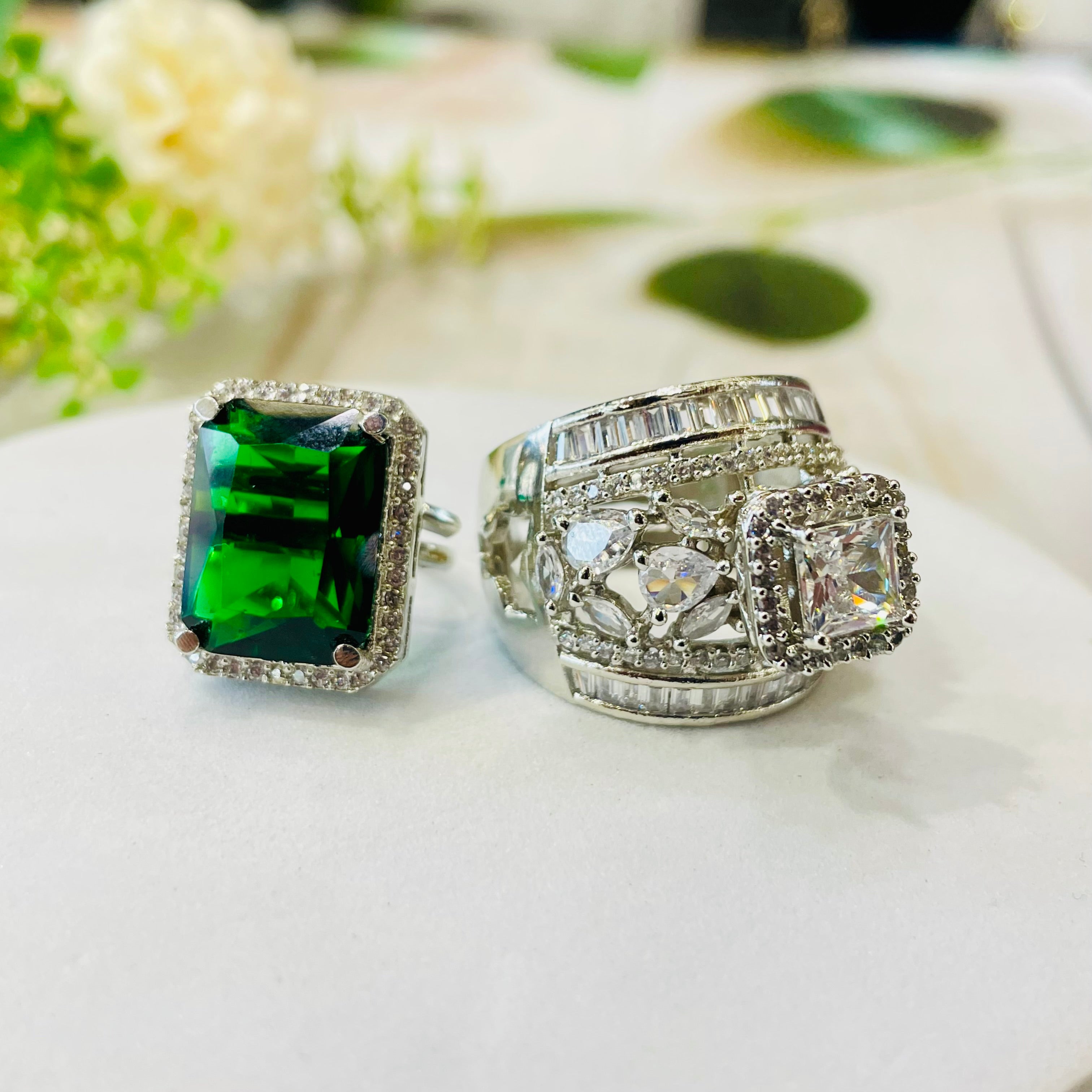 Elsa Viral Ring Combo- adjustable