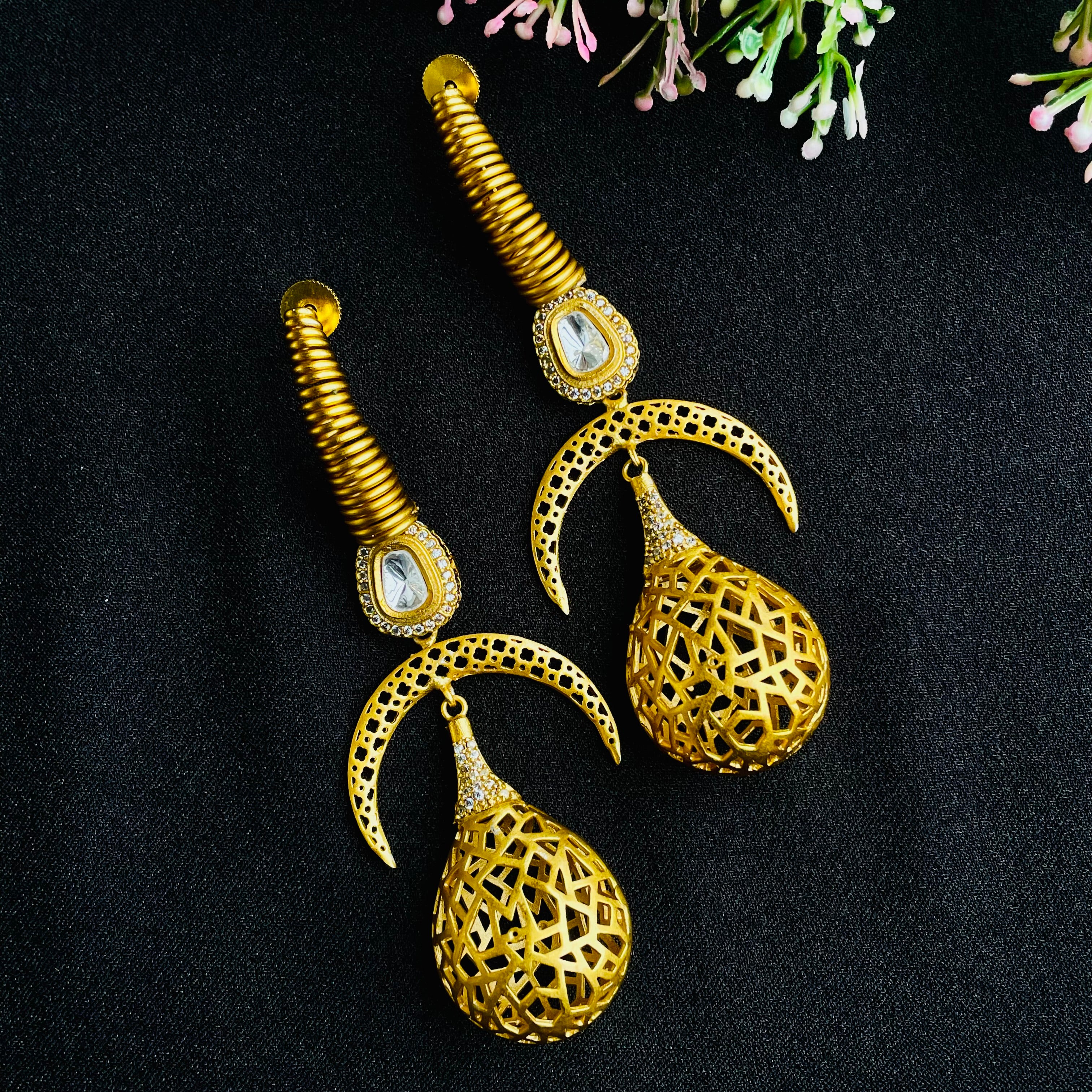 Nayaab Aarna Polki Earrings