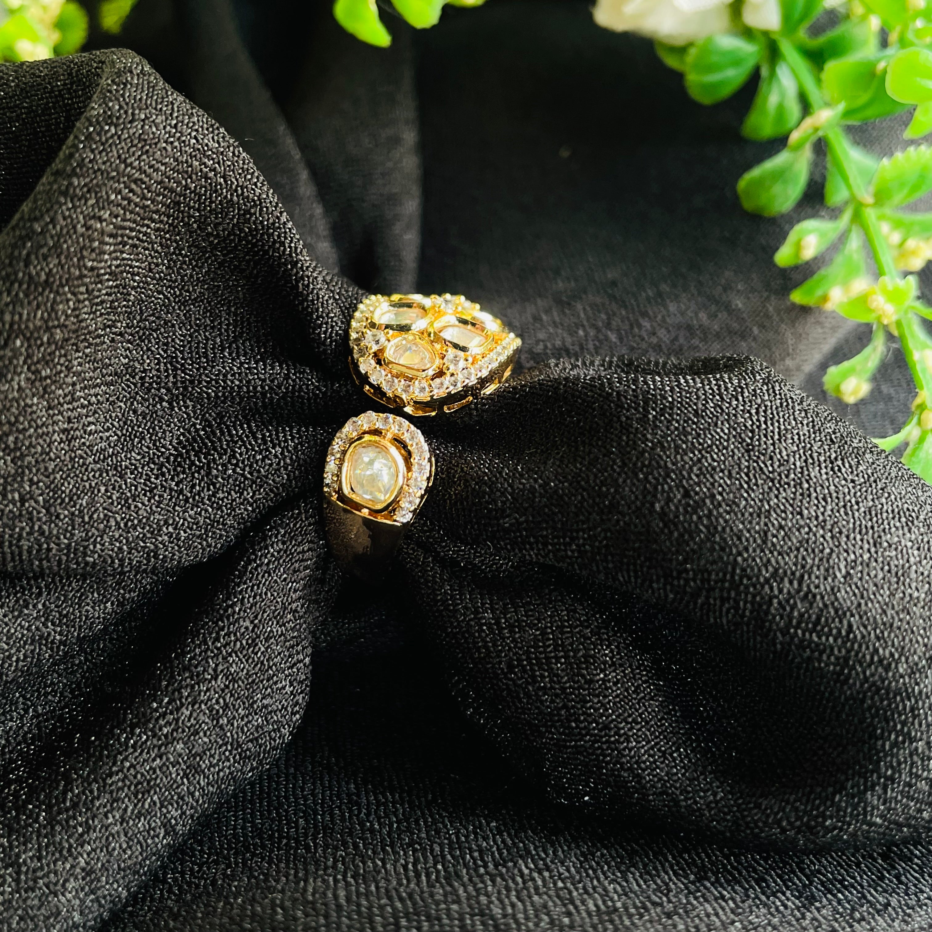 Nayaab kaya Polki Ring