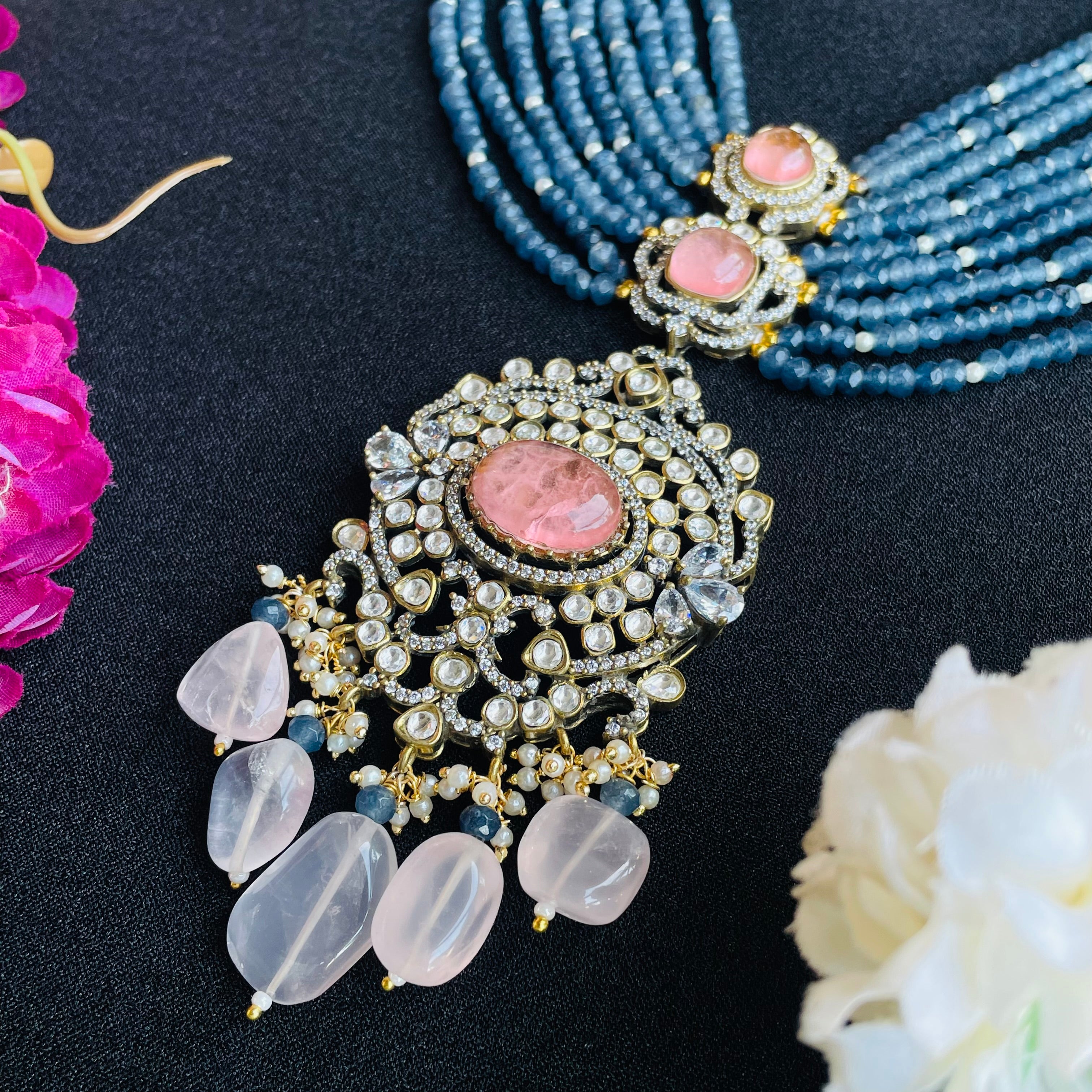 nayaab adya Polki neckpiece