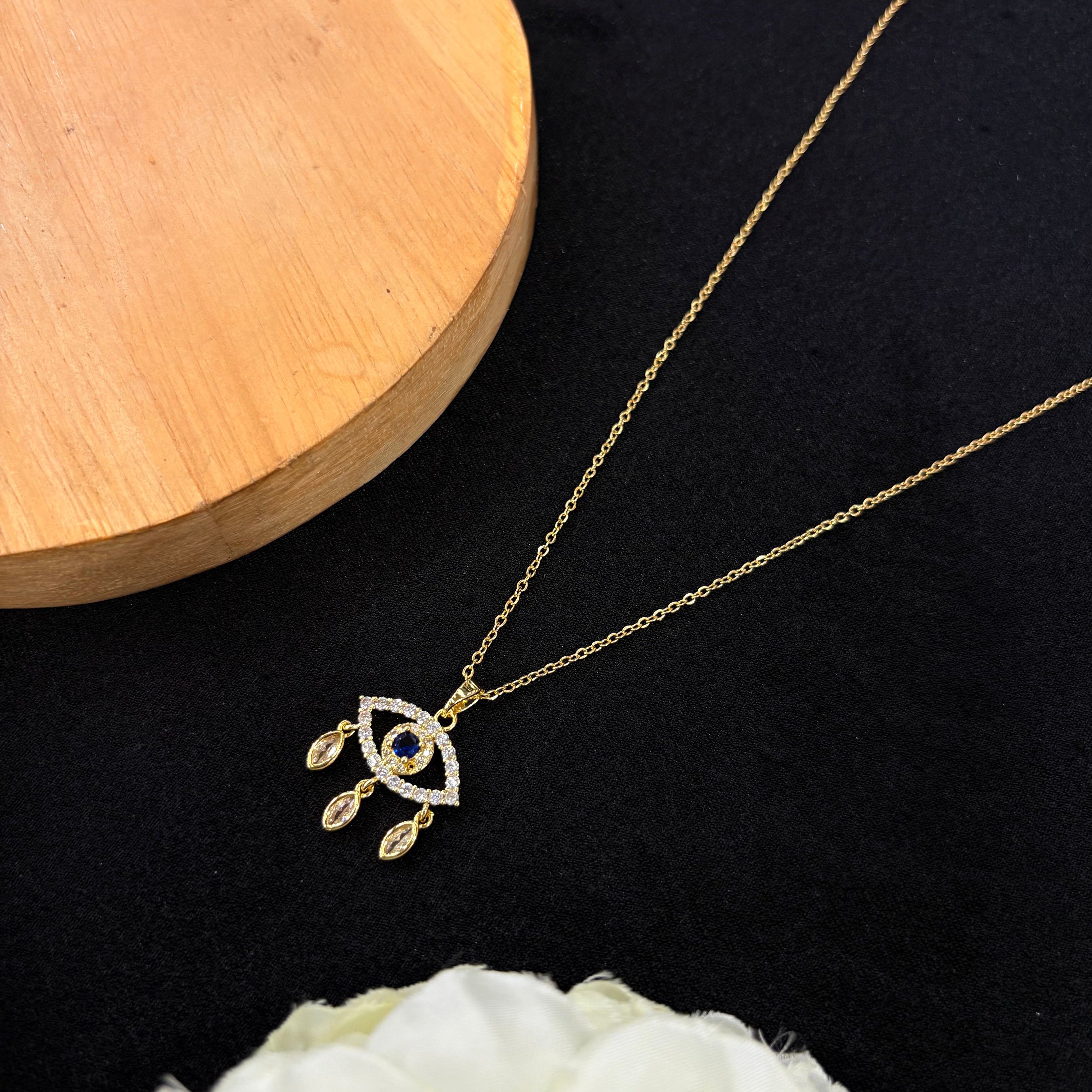 Aurelia Evil Eye Neck Chain