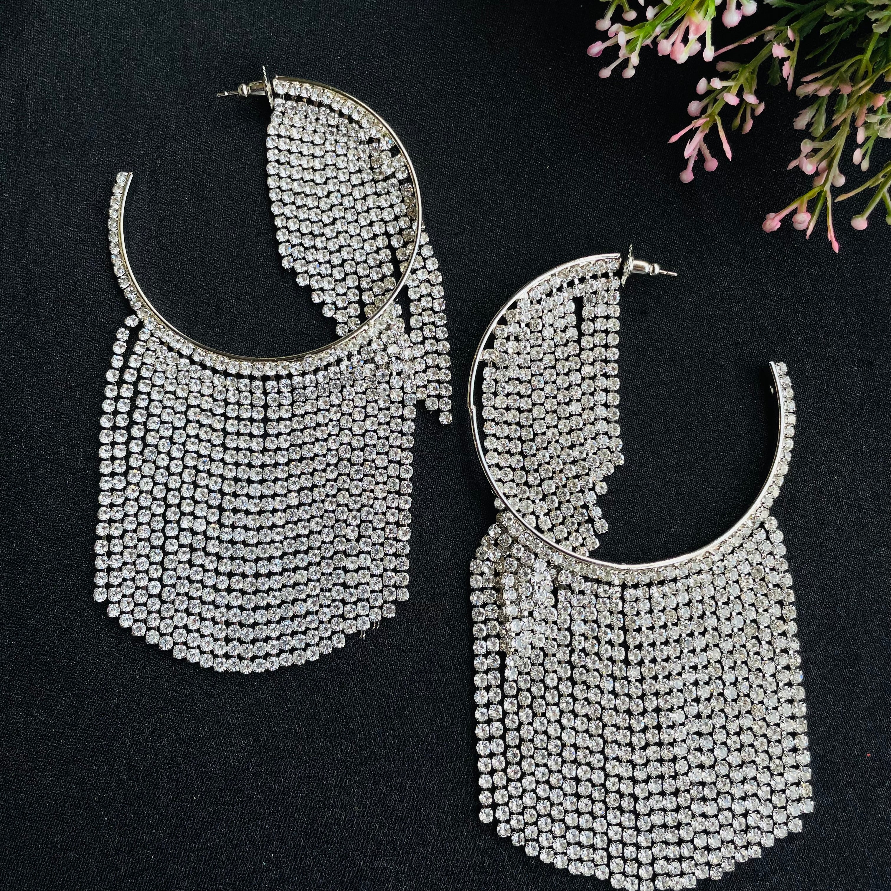 Layla Star Hanging Hoops