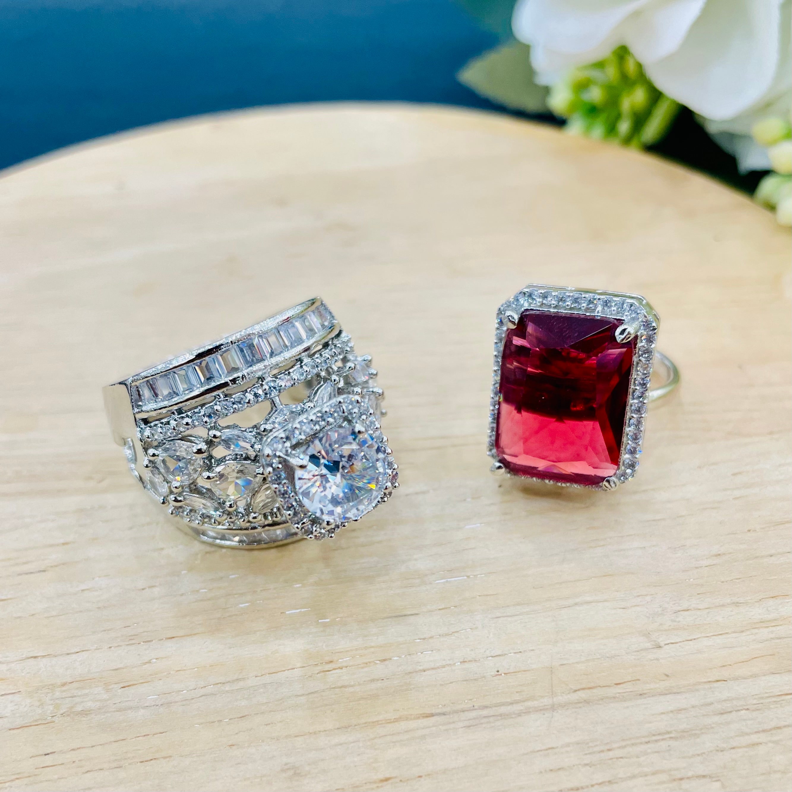 Elsa Viral Ring Combo- adjustable