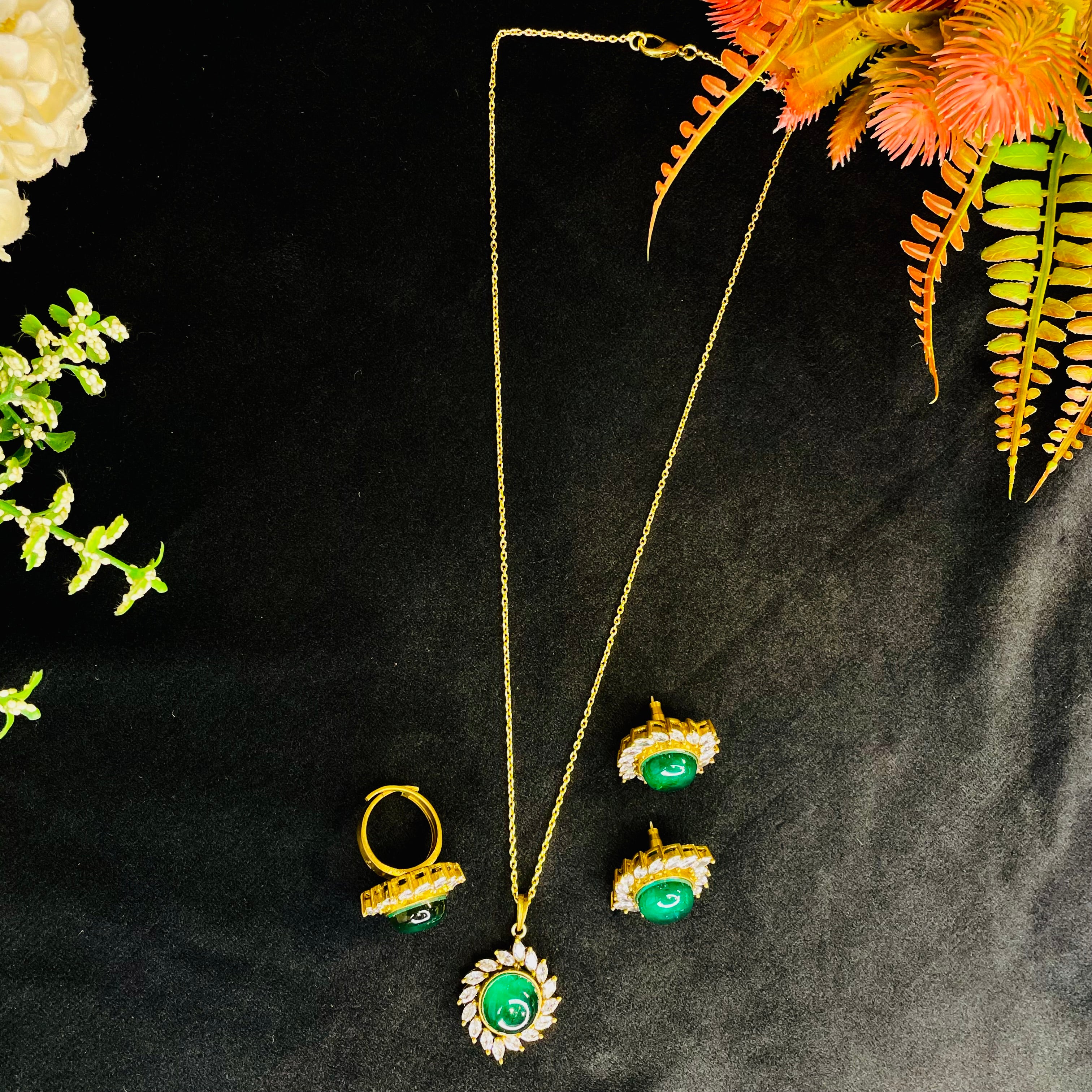 Nayaab jesi Polki Pendant