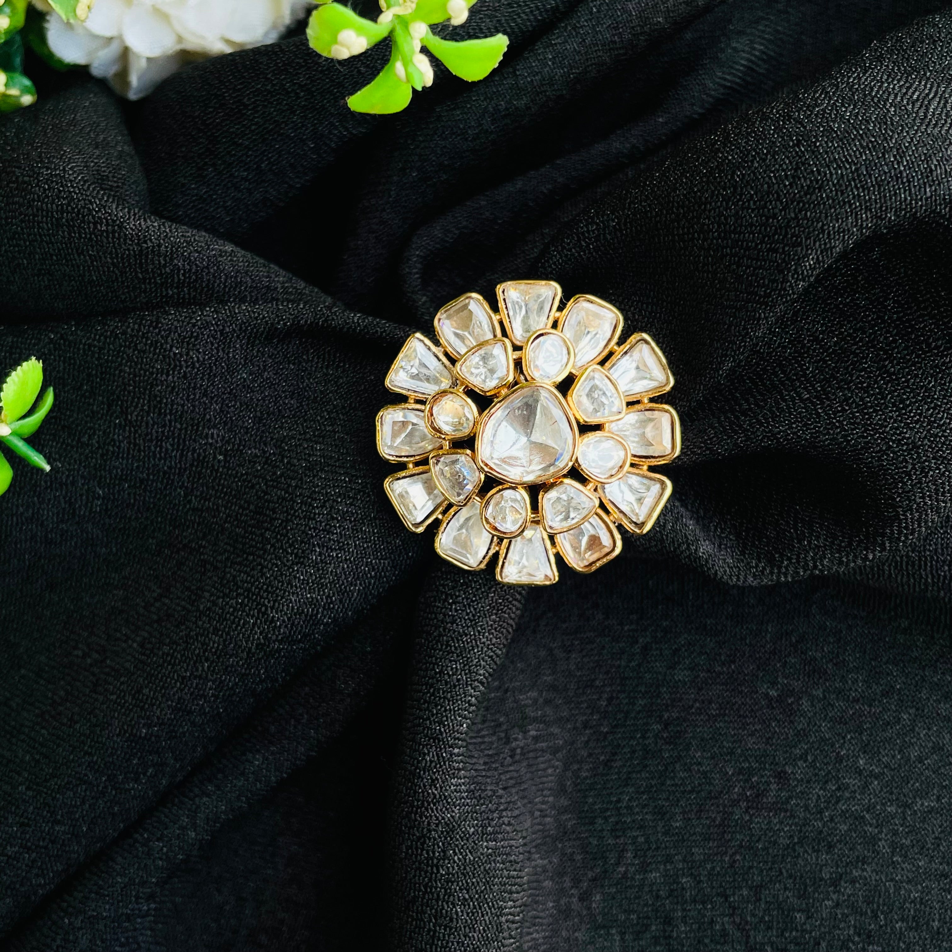 Nayaab Aarohi Polki Ring