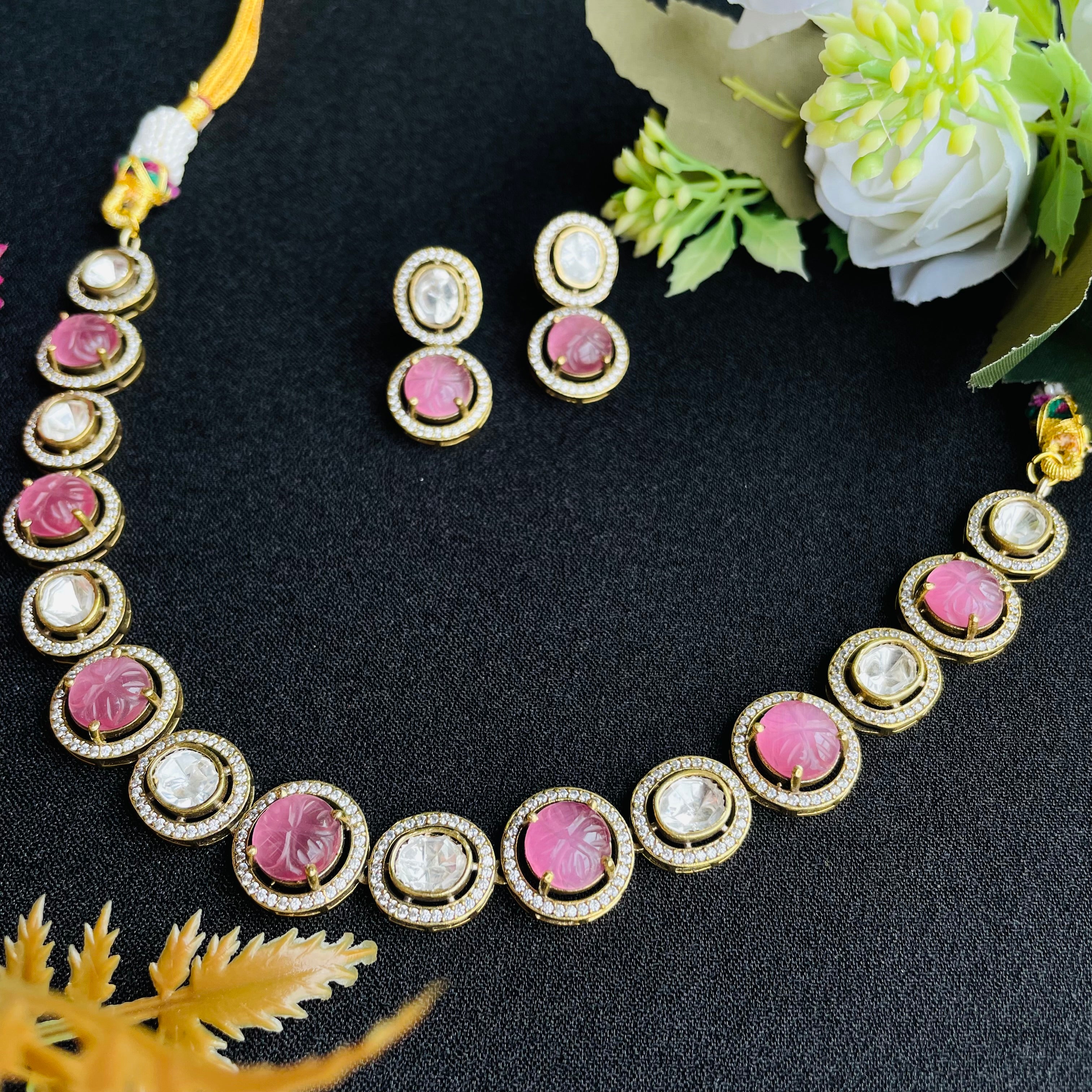 Nayaab Amrita Polki Neckpiece