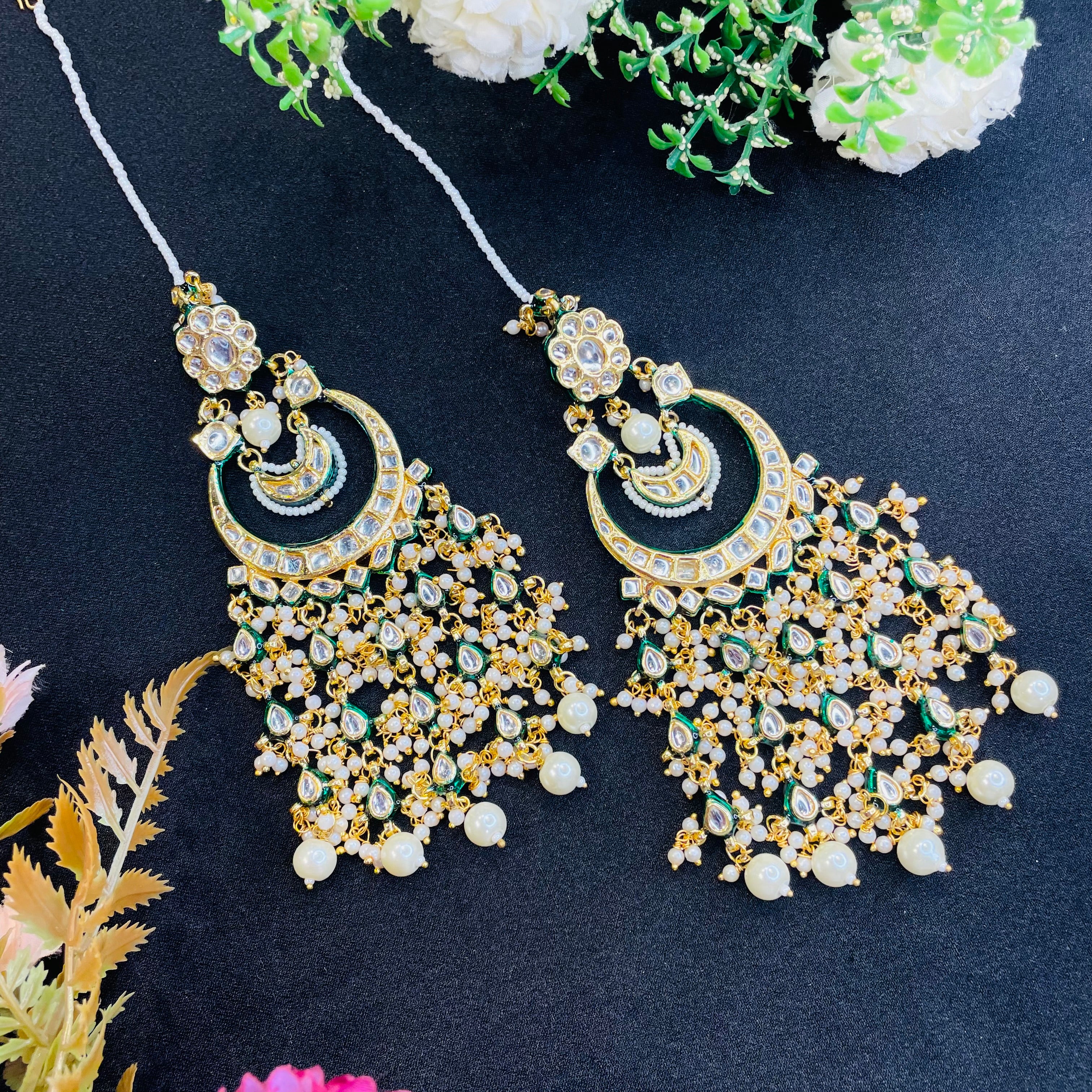 Nayaab Shreya Chandbali Earrings