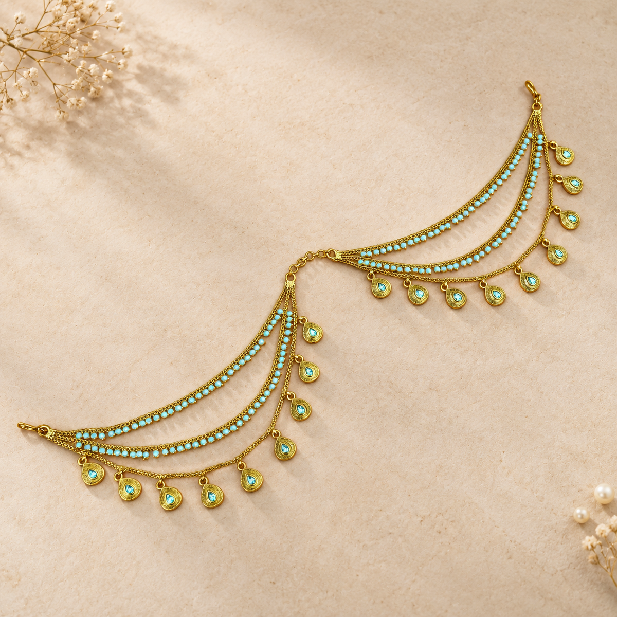 Meher Turquoise Kaanchain