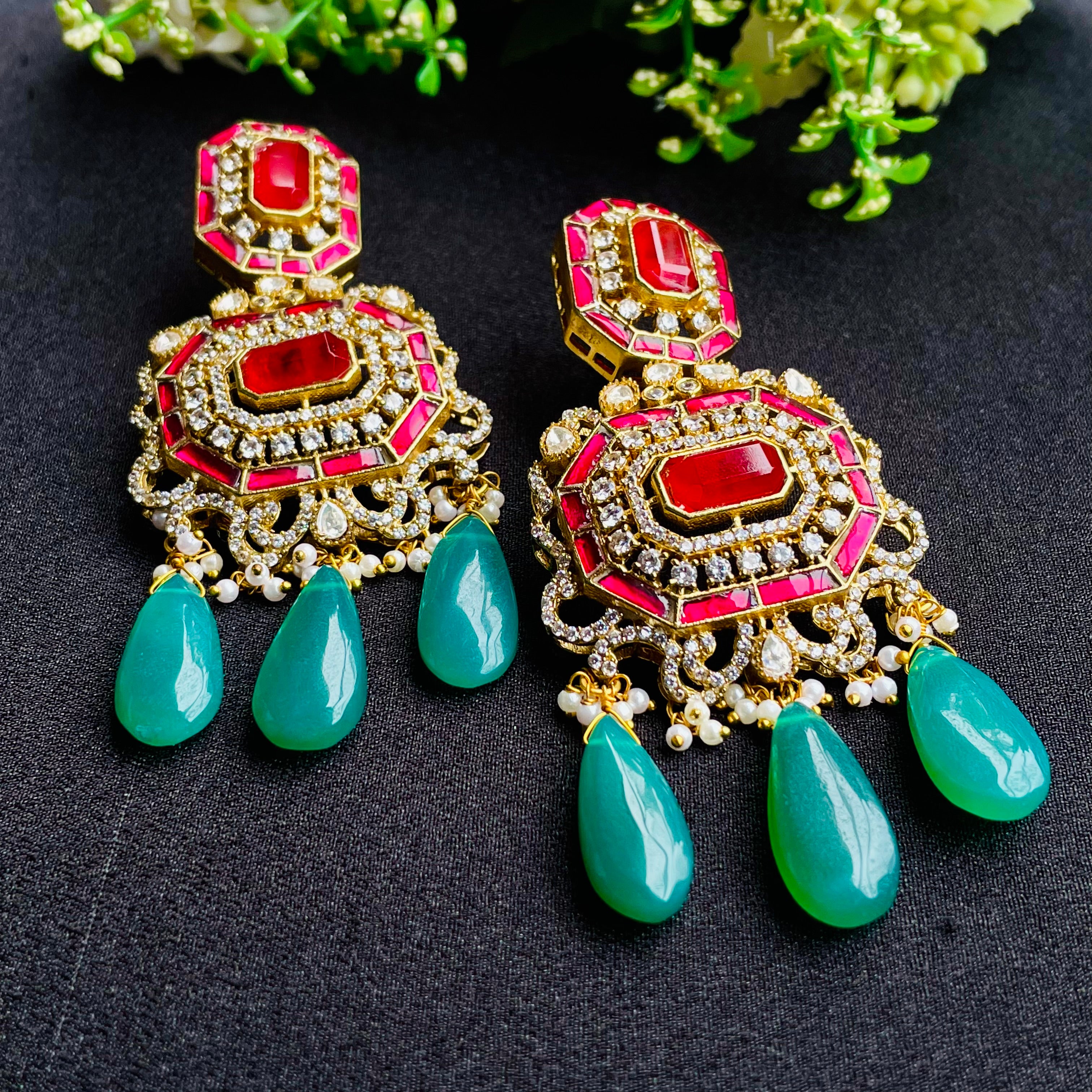 Nayaab Sneha Polki Neckpiece