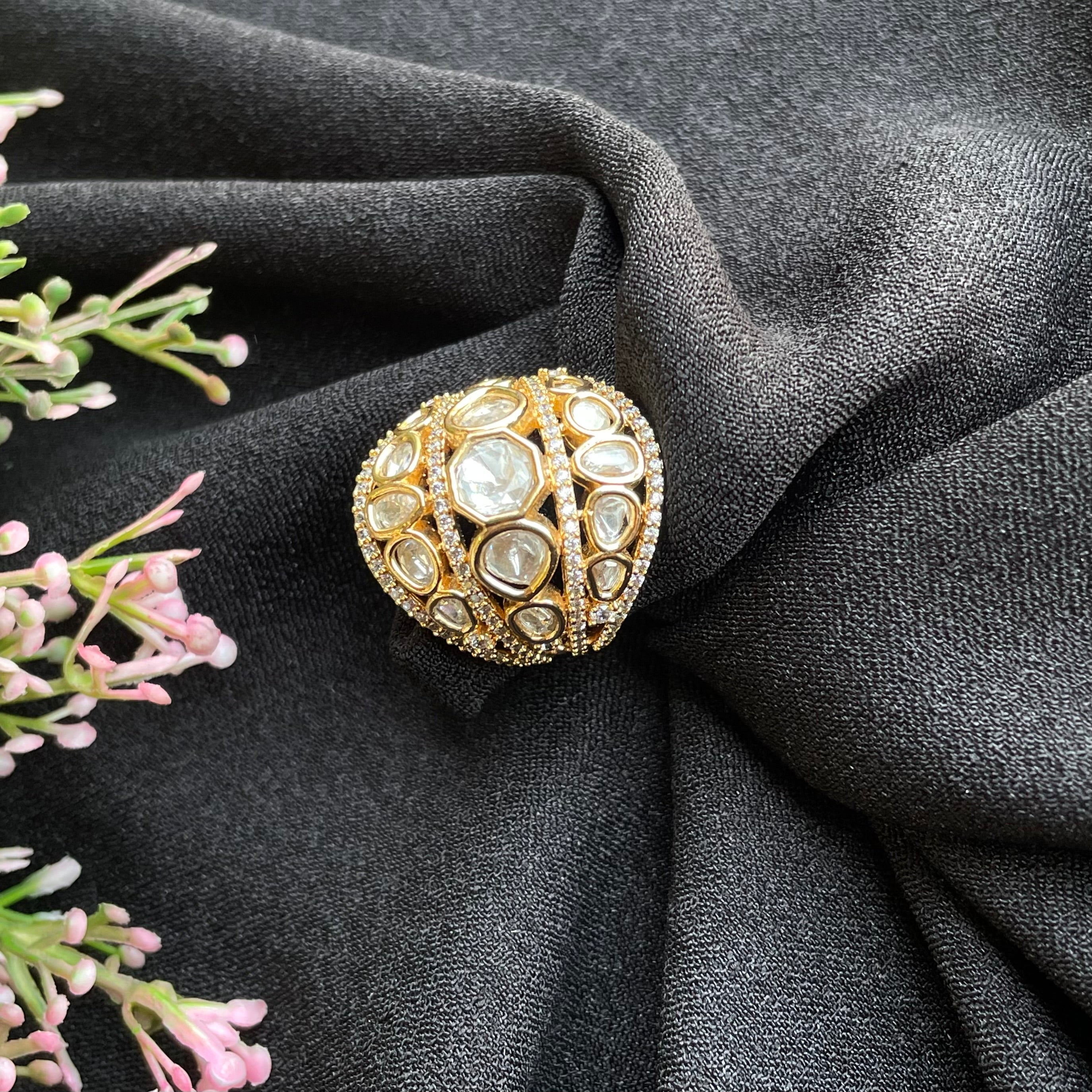 Nayaab arushi Polki ring