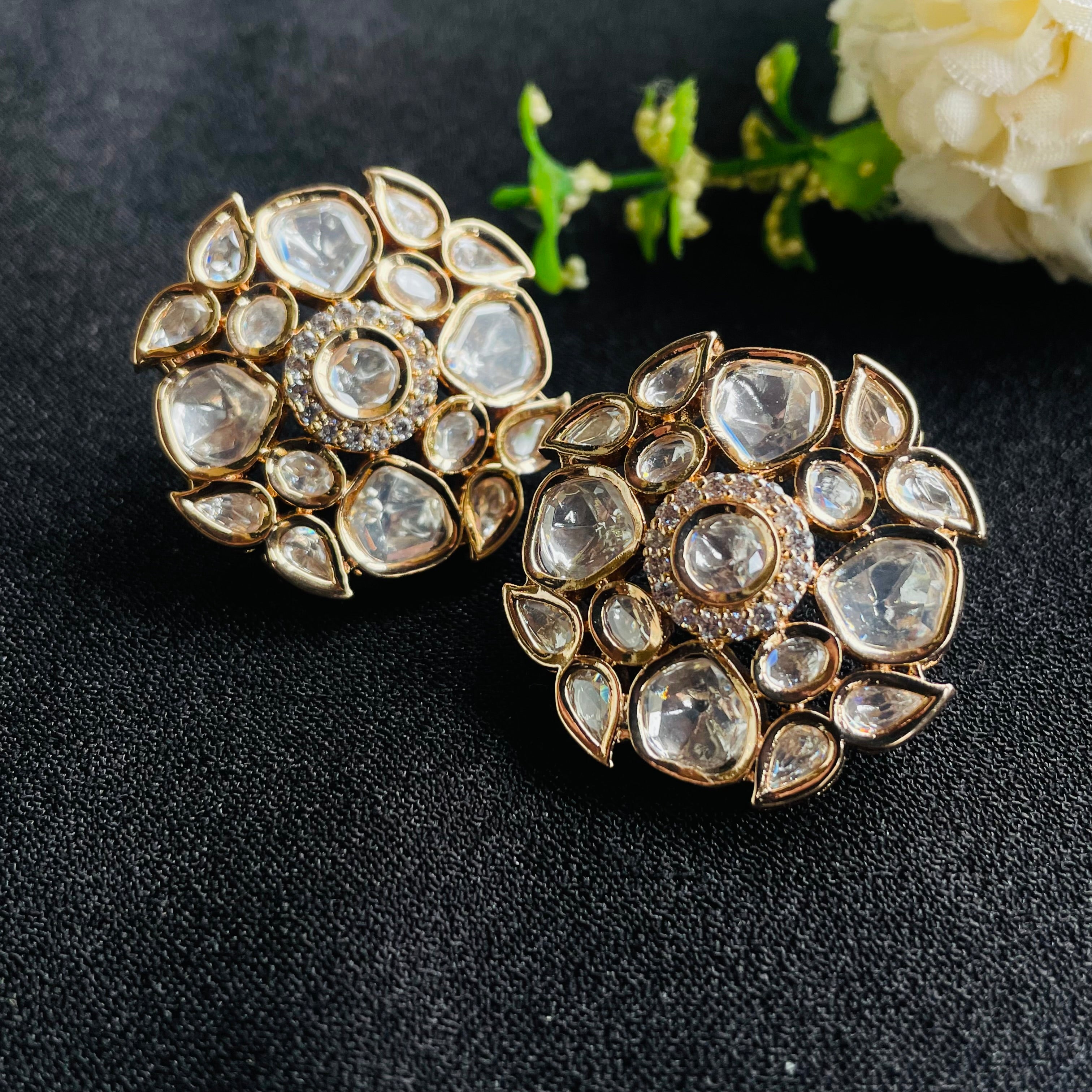 Nayaab Siya Polki Earrings