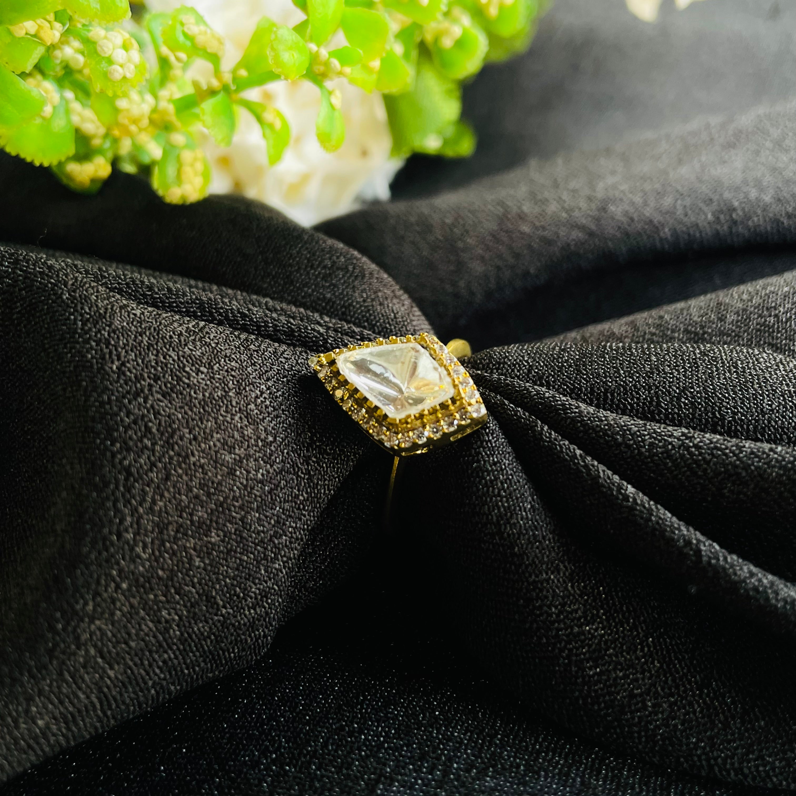 Nayaab Mahi Polki Ring