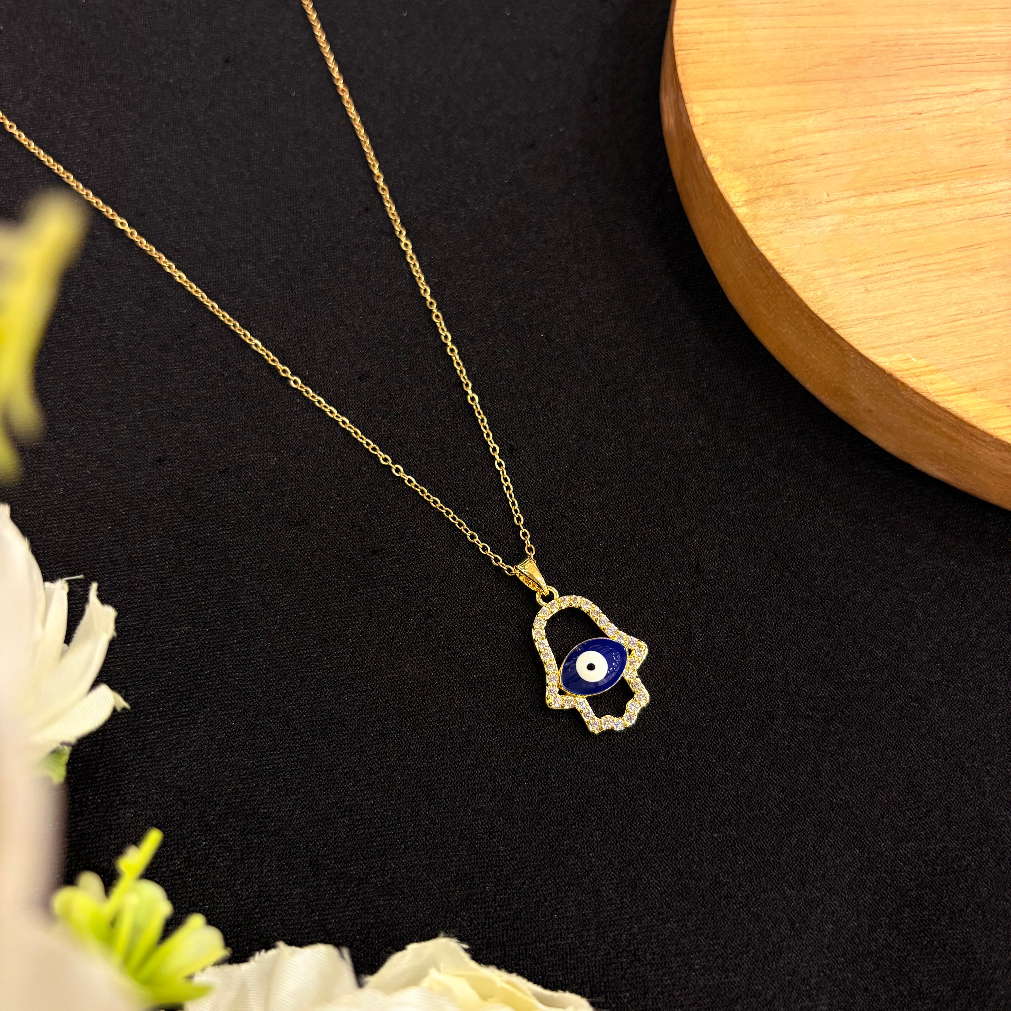 Nazar Hamsa Neck chain