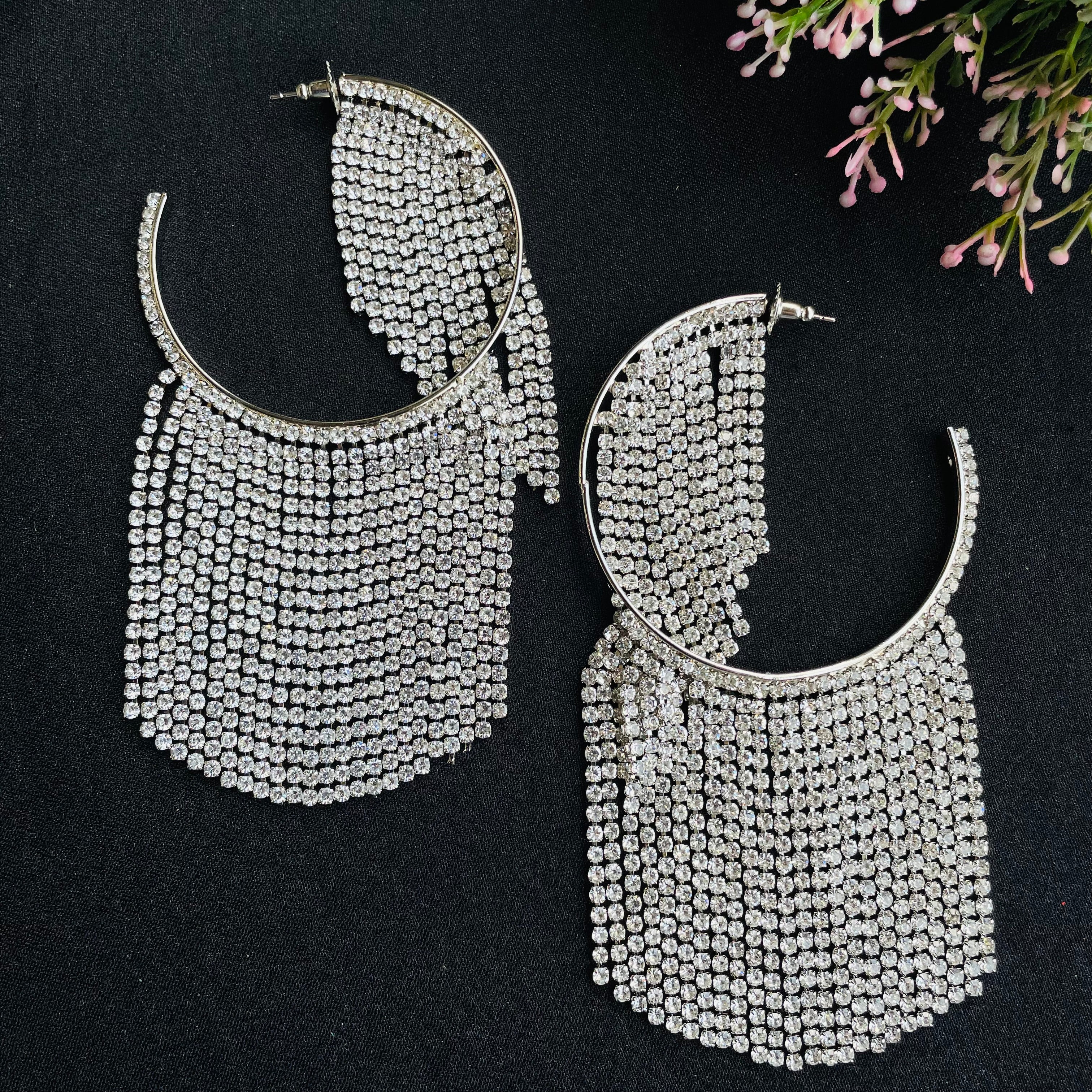 Layla Star Hanging Hoops