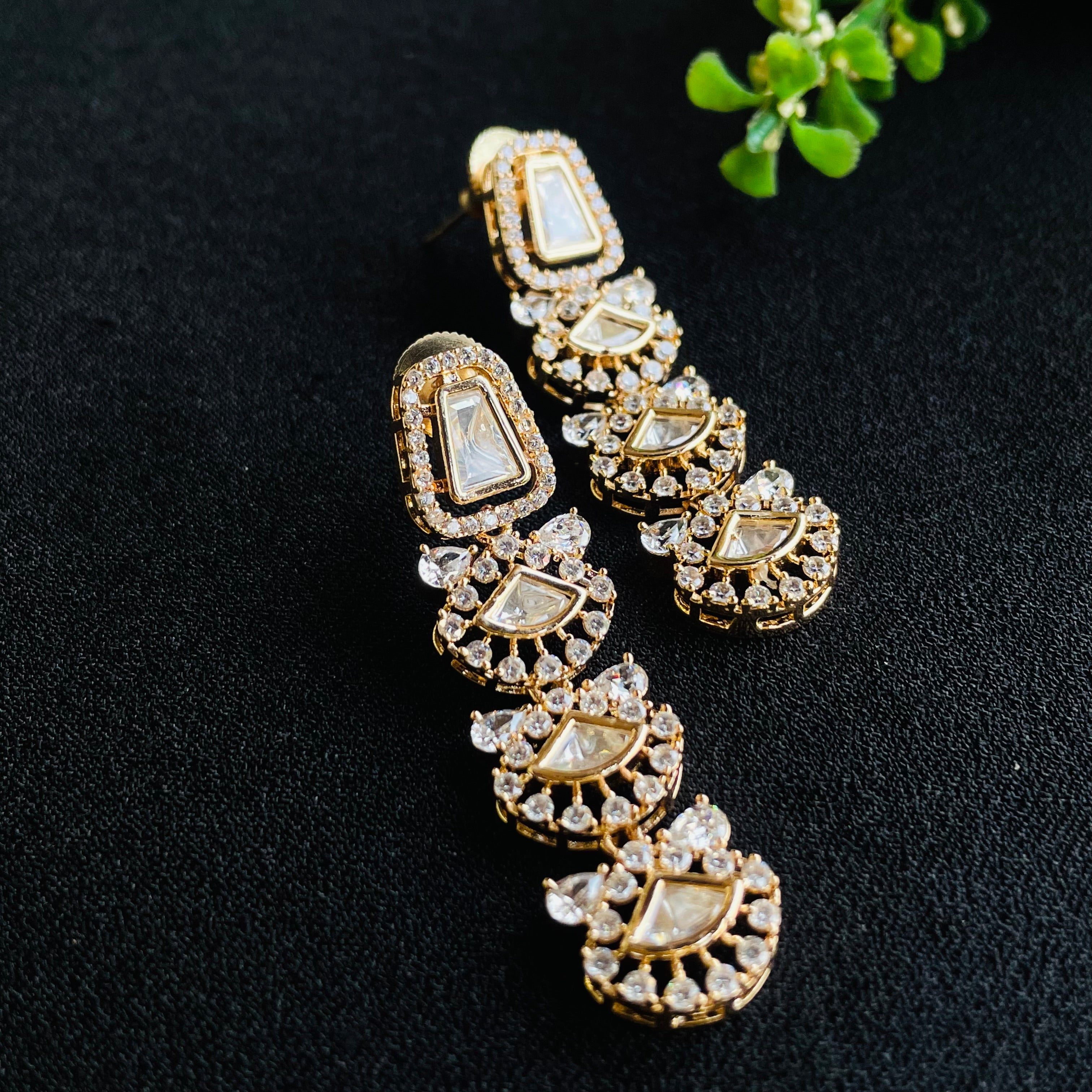Nayaab Aarohi Polki Earrings