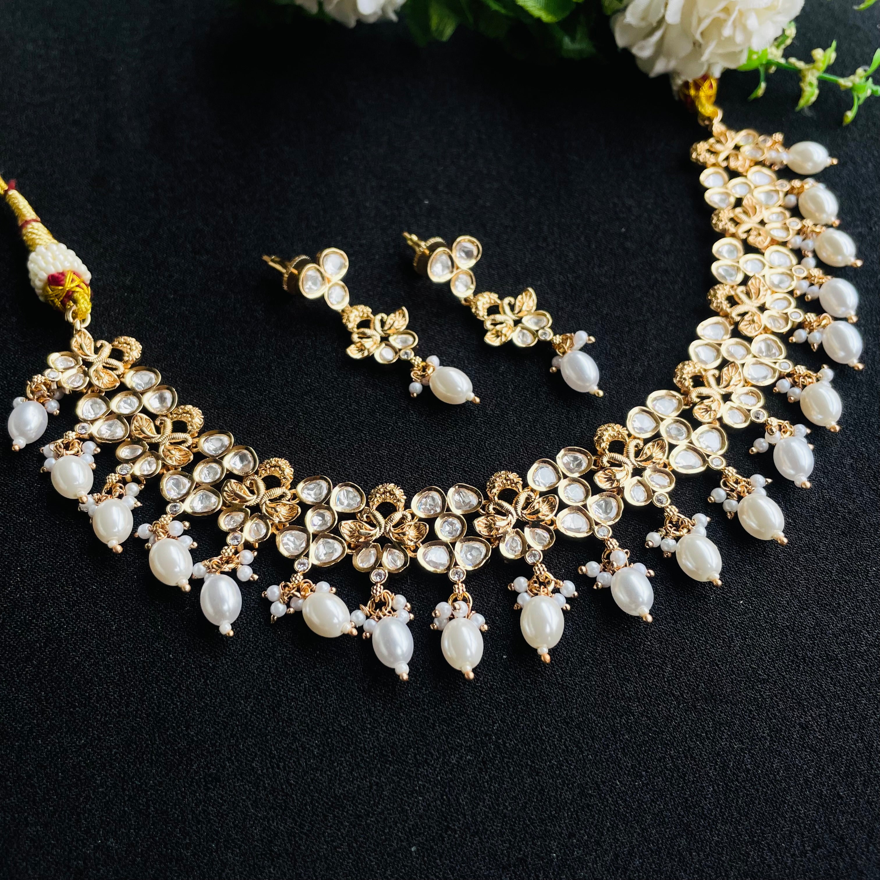 Nayaab Sara Polki Neckpiece