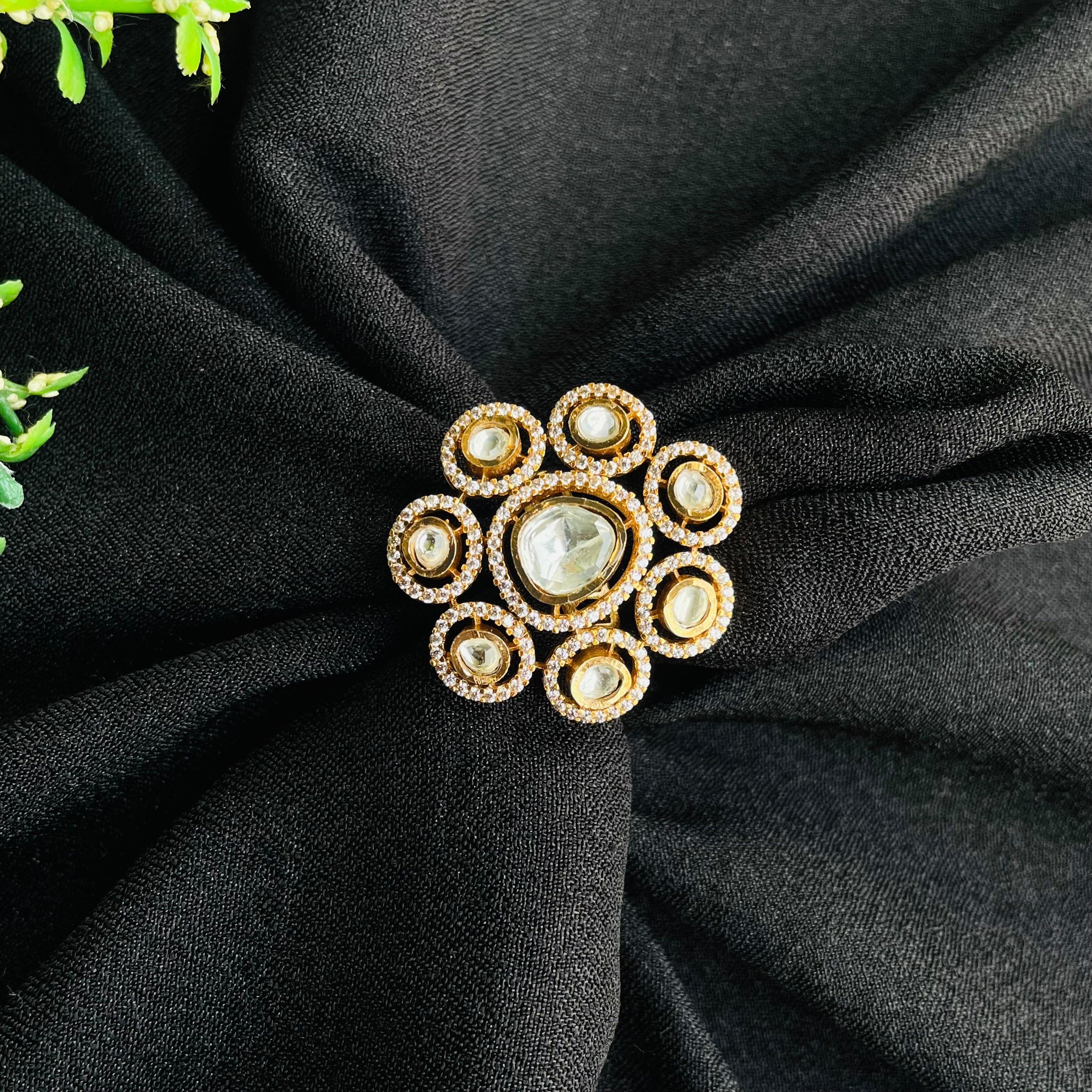 Nayaab Juhi Polki Ring