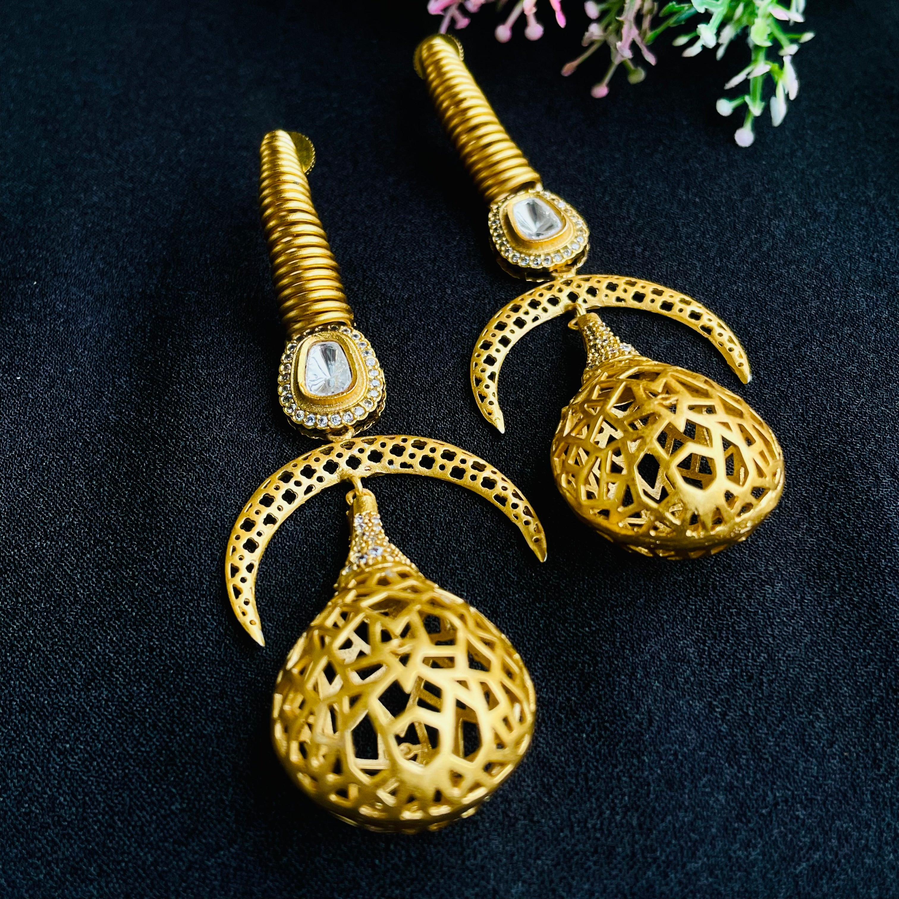 Nayaab Aarna Polki Earrings