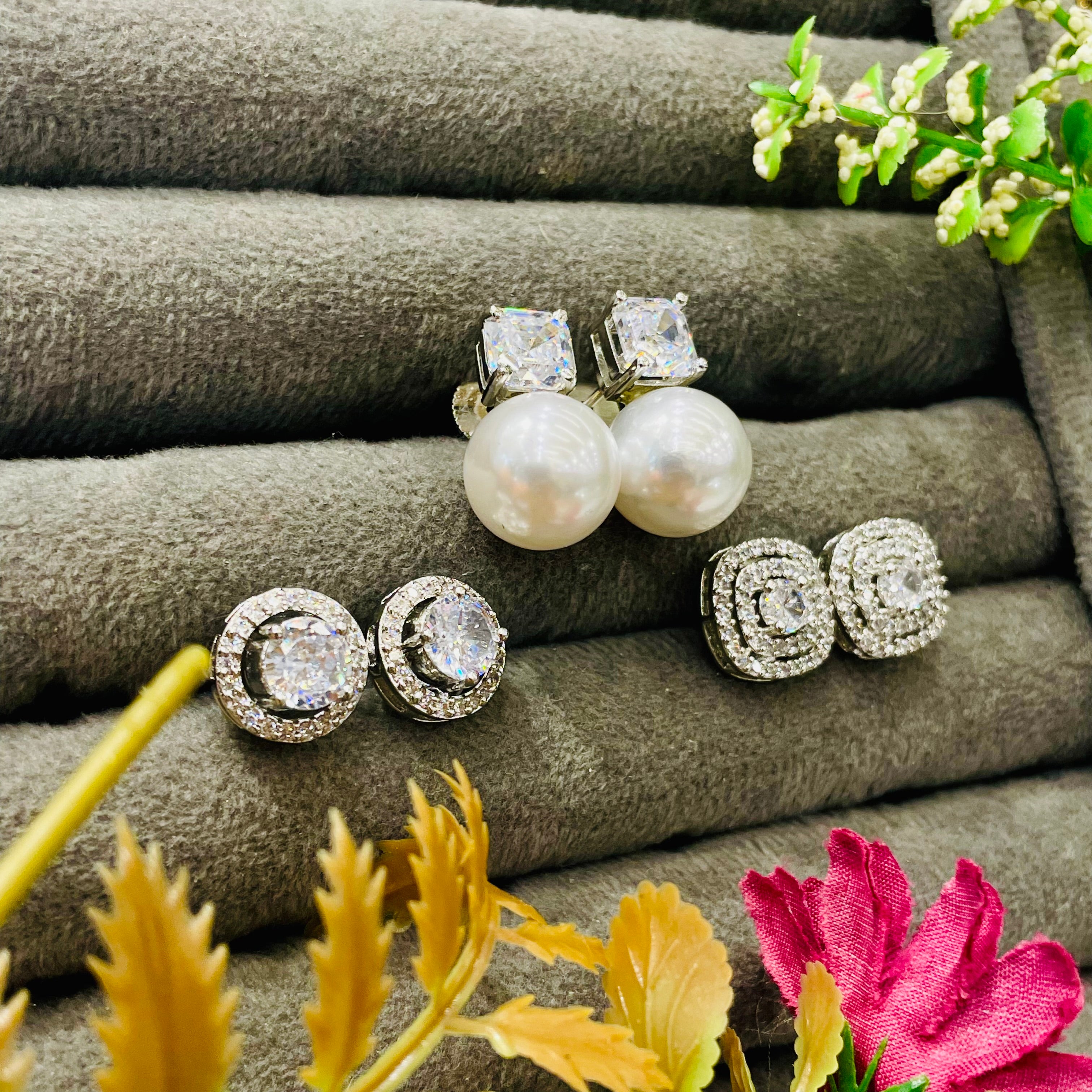 Ad Alisha Studs Combo