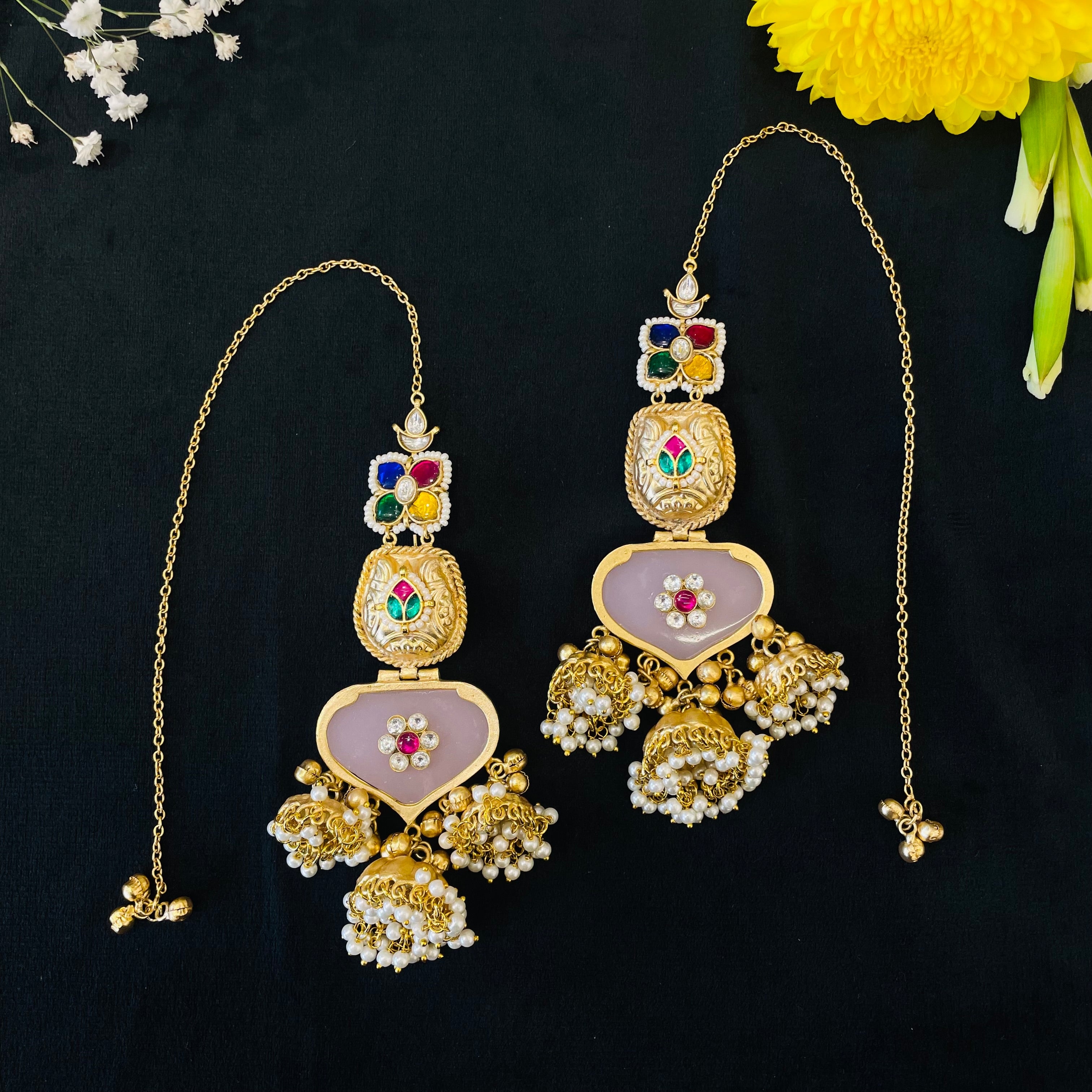Nayaab Fusion Anu earrings
