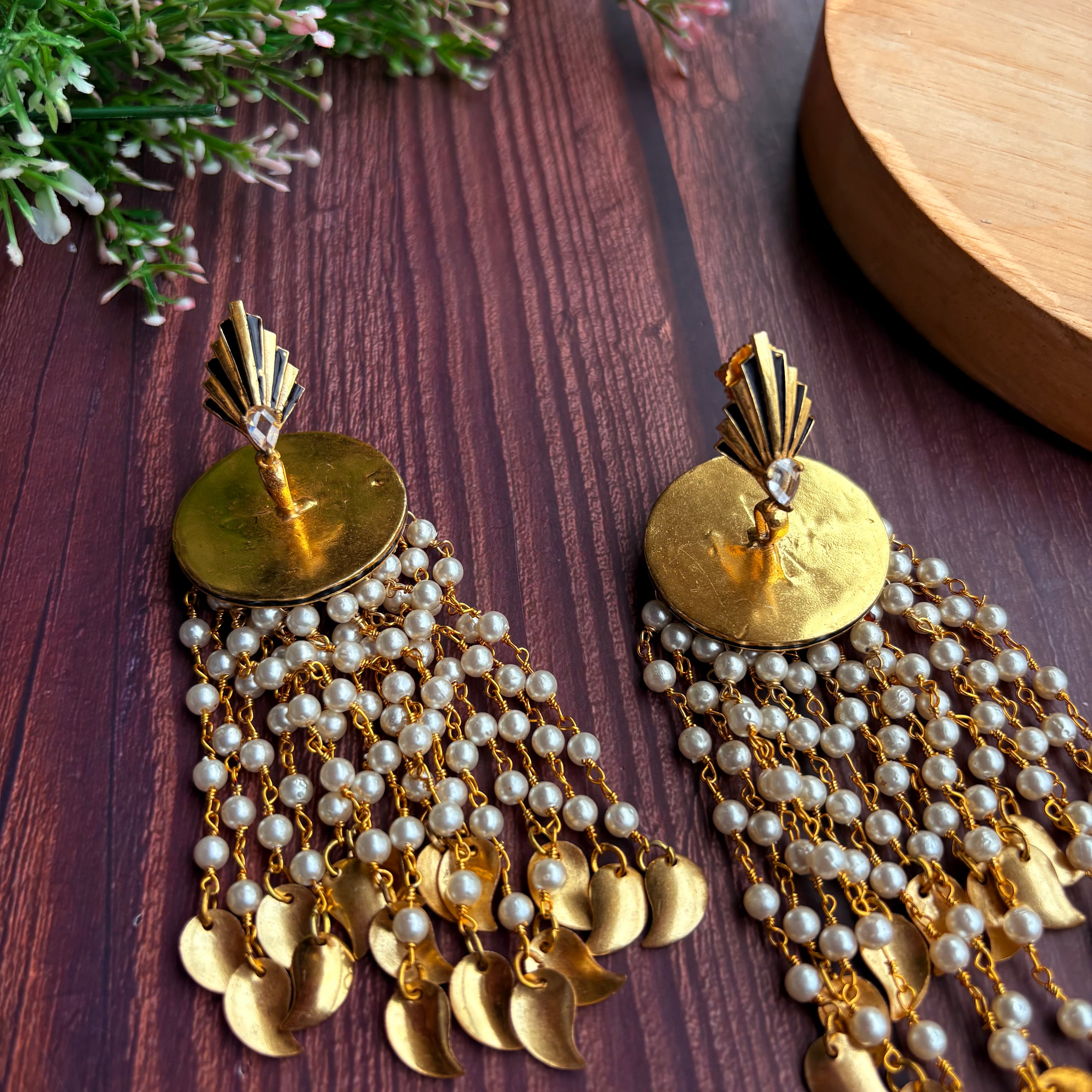 Meher Pearl Earrings