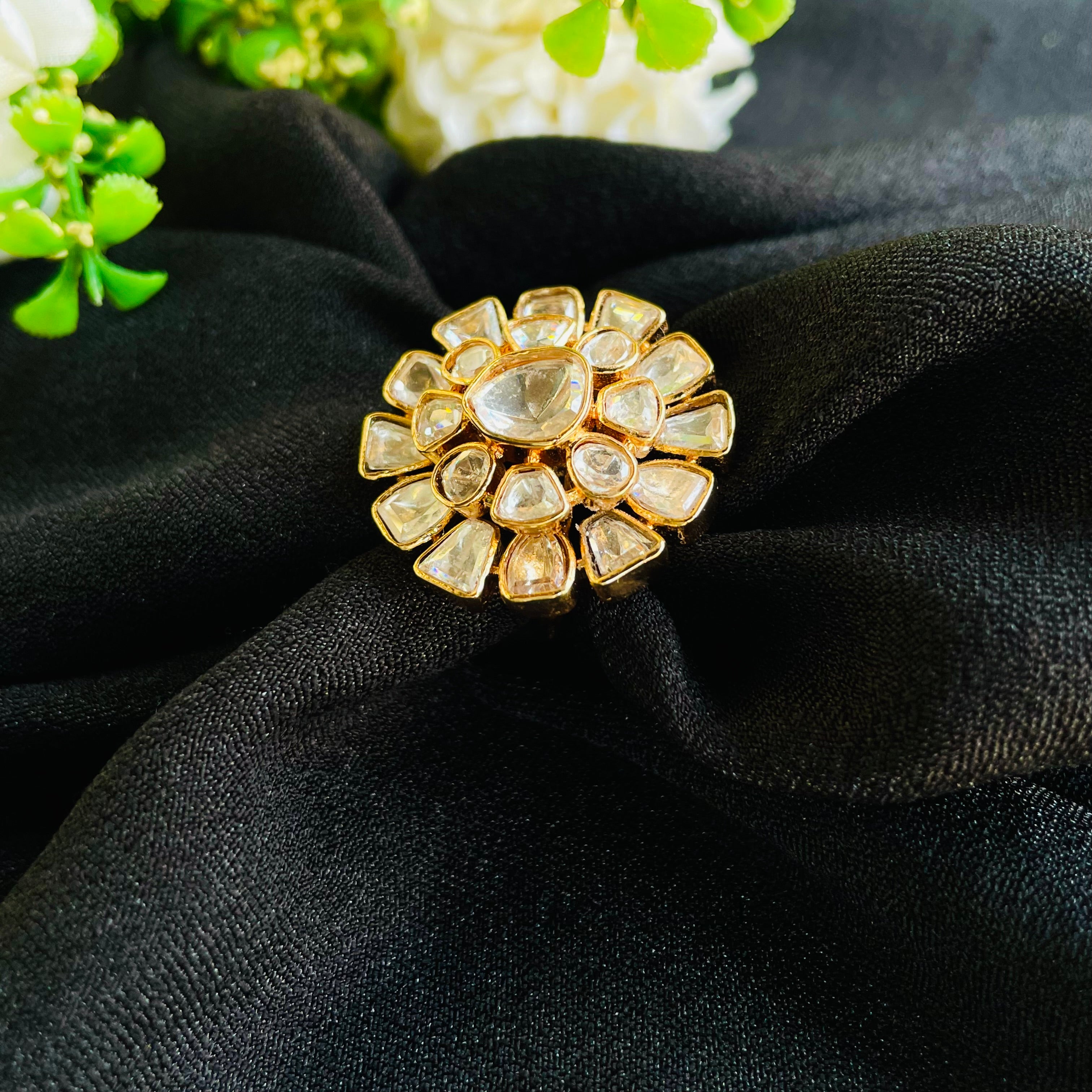 Nayaab Aarohi Polki Ring