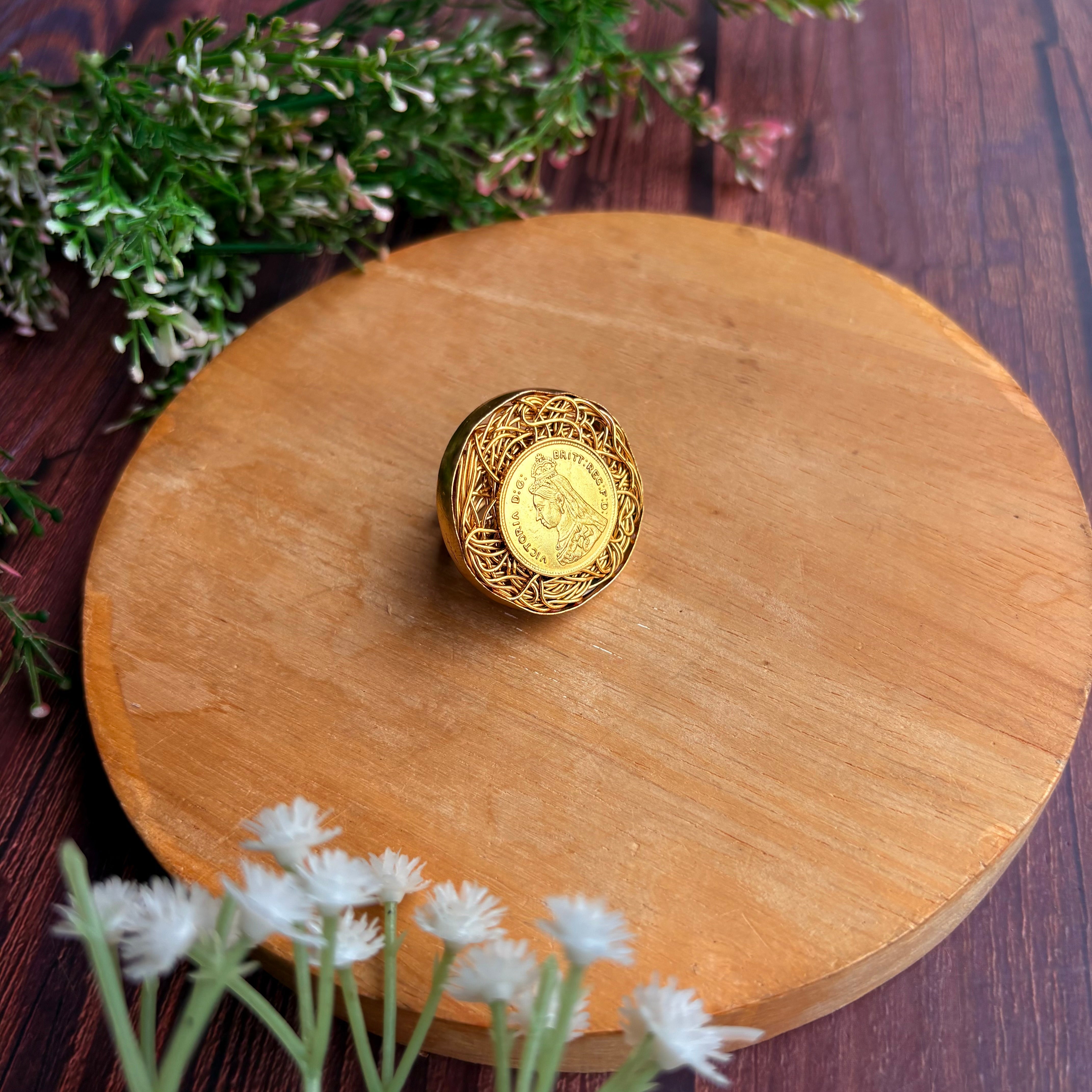 Imperial Coin Ring