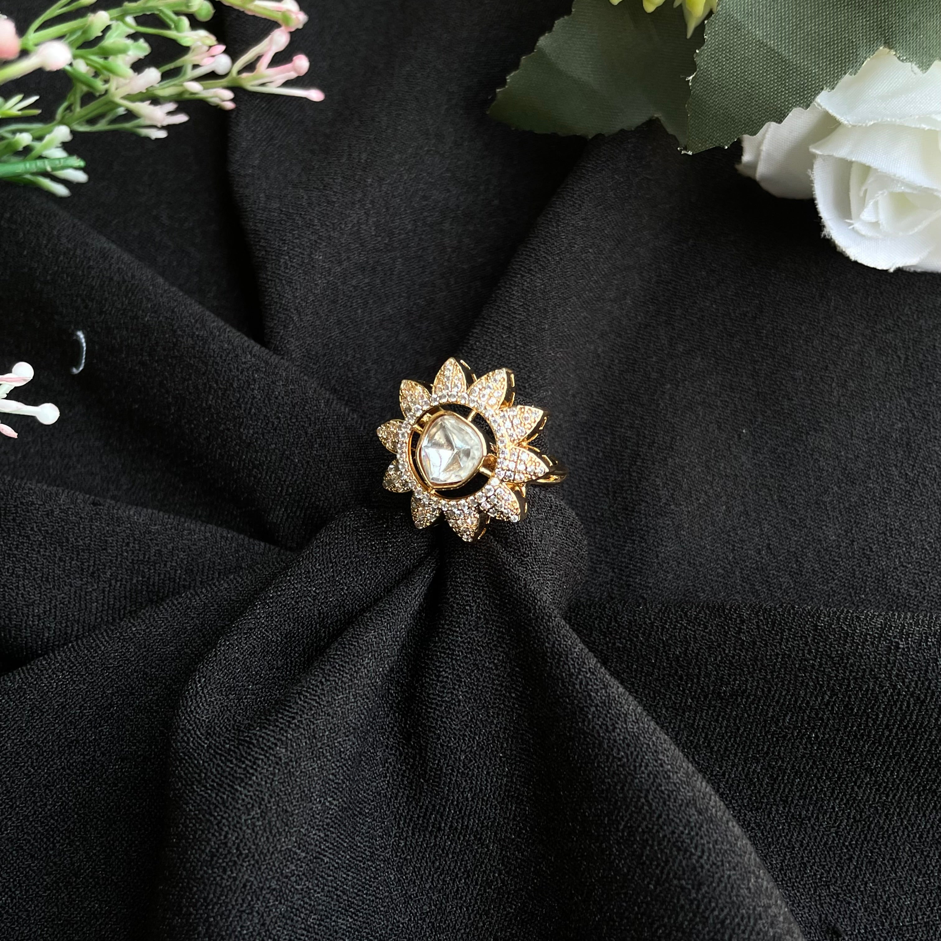 Nayaab aanika polki rings