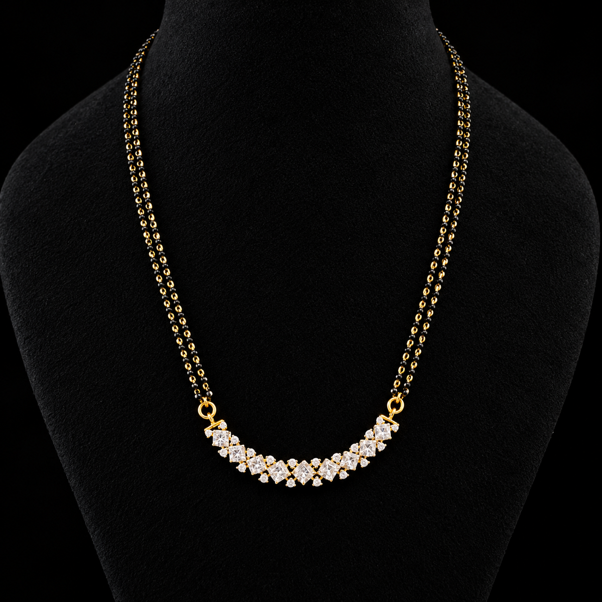 Aarna Geometric Mangalsutra