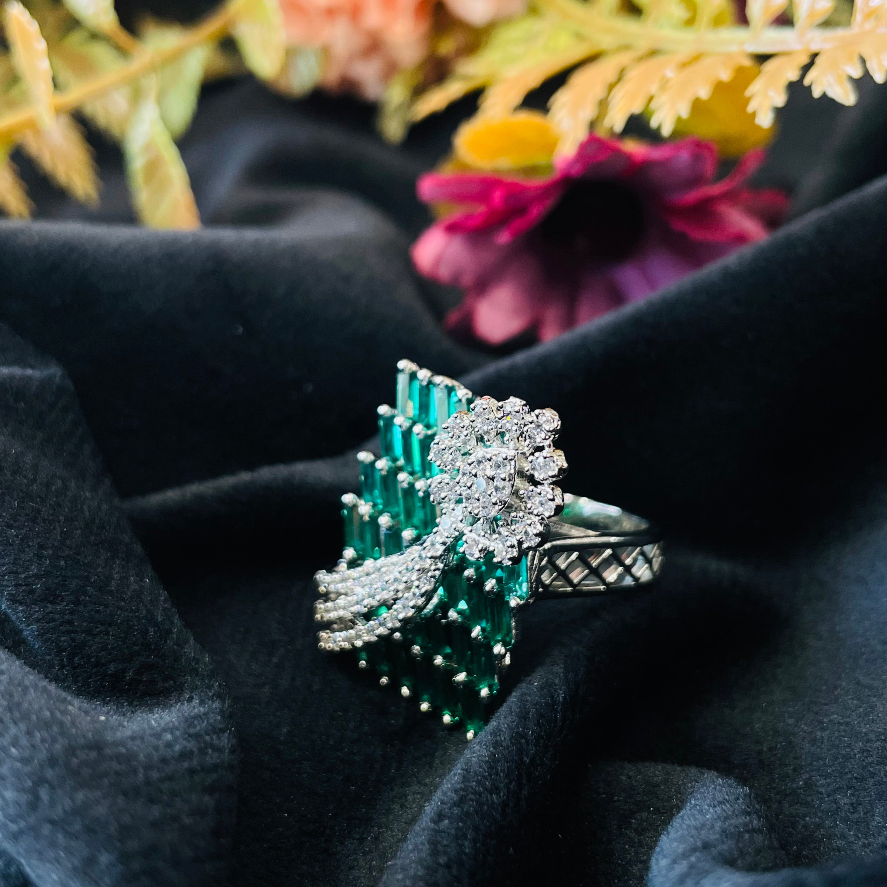 Vs sterling silver cocktail ring 212