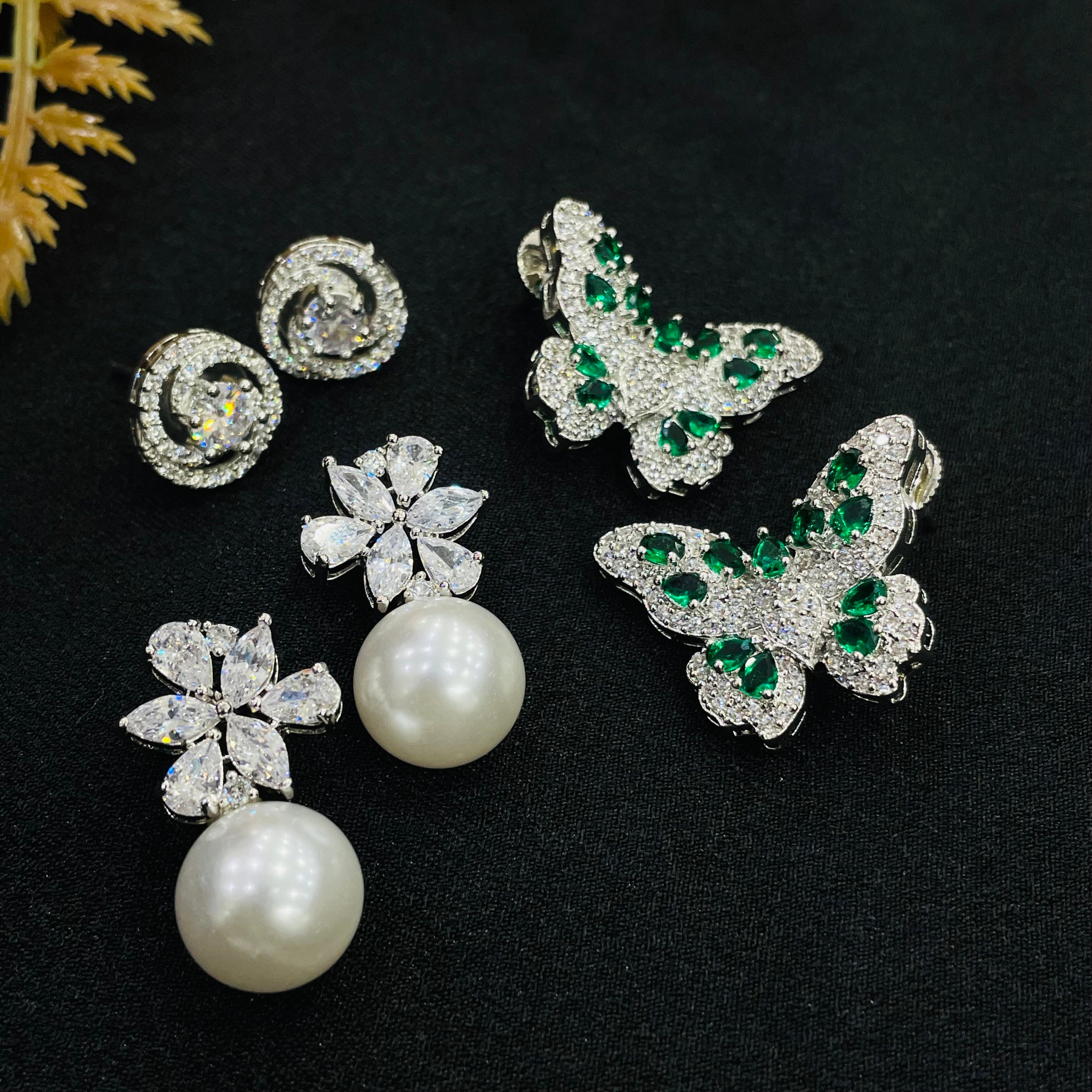 Ad butterfly With Ad studs Combo