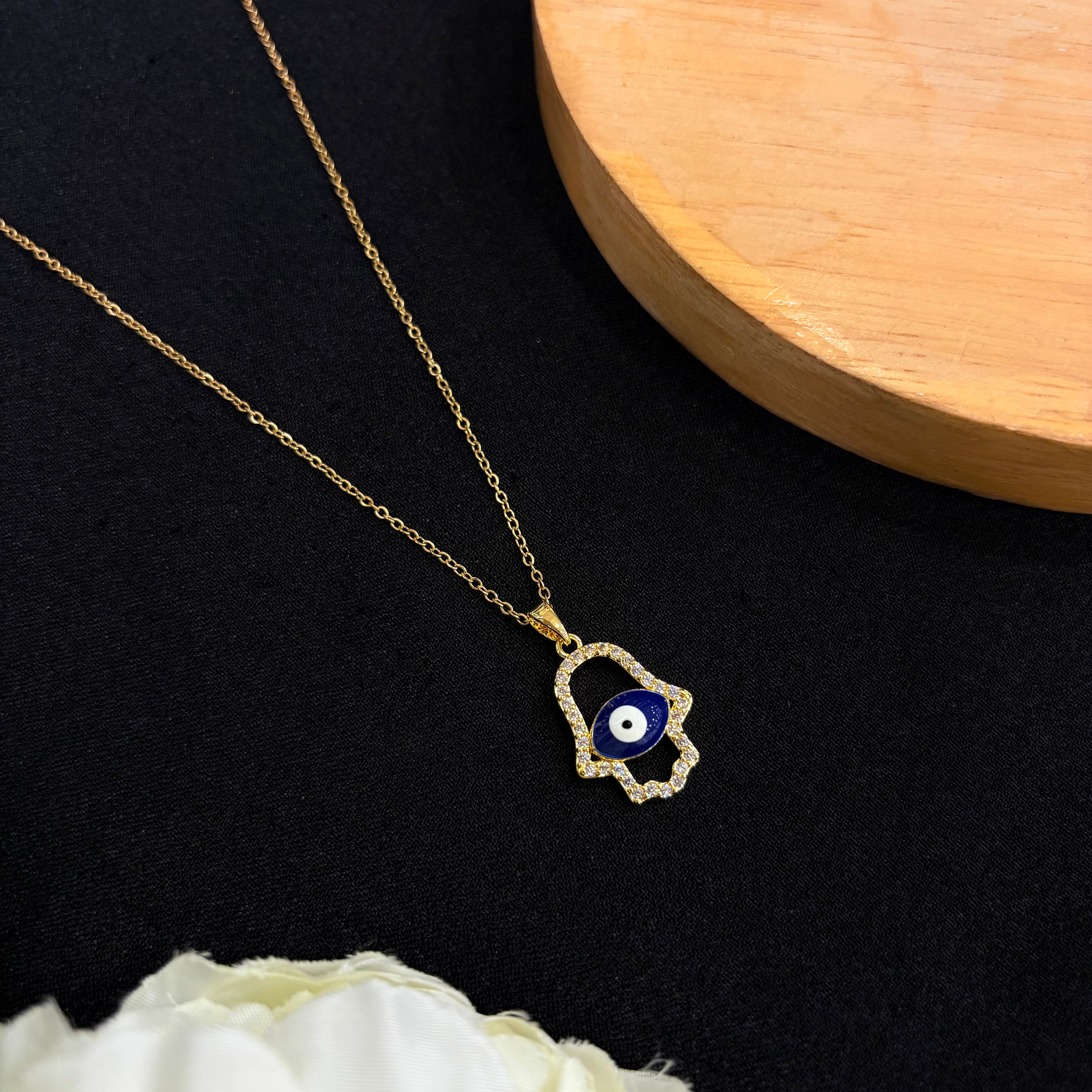 Nazar Hamsa Neck chain
