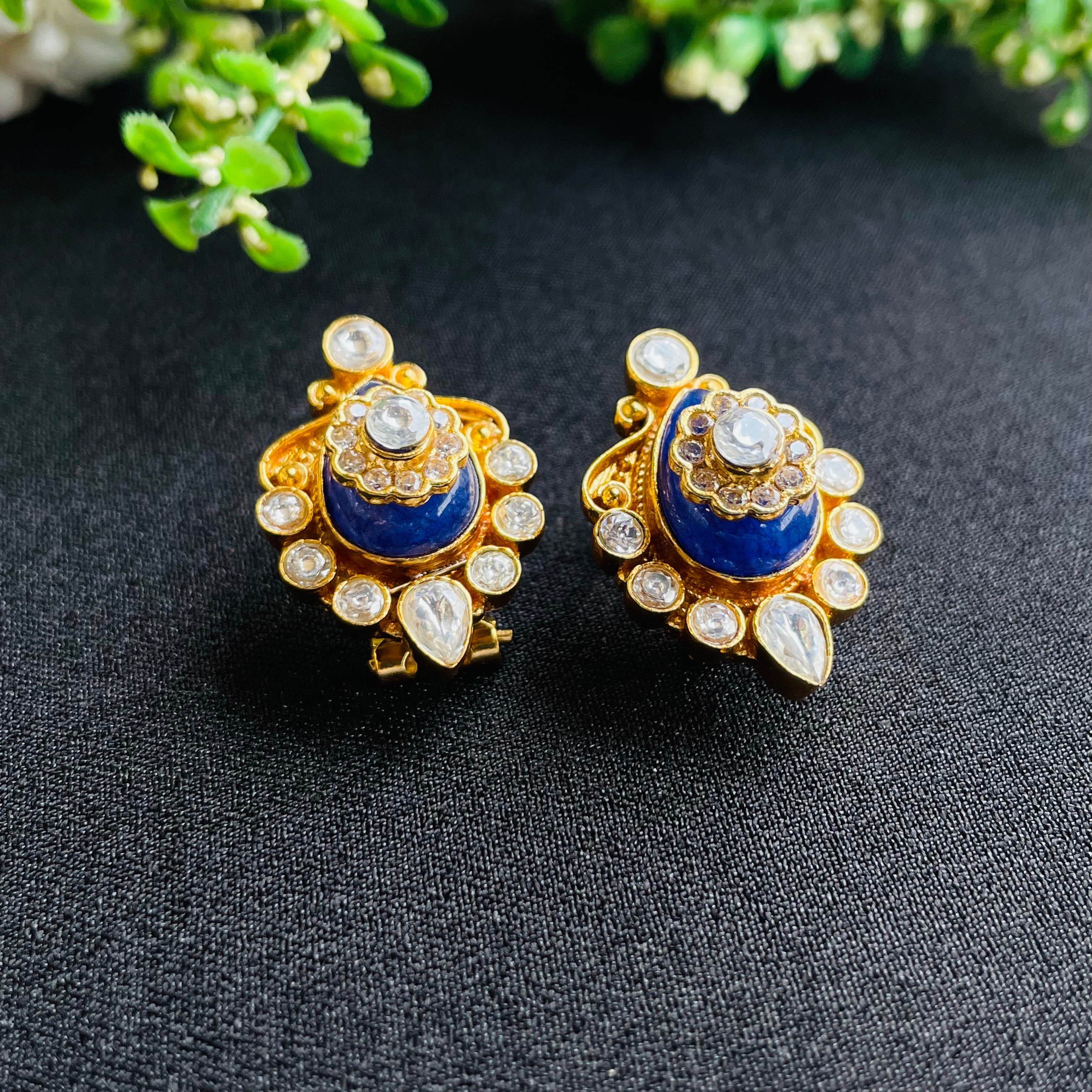 Nayaab Myra Polki Studs
