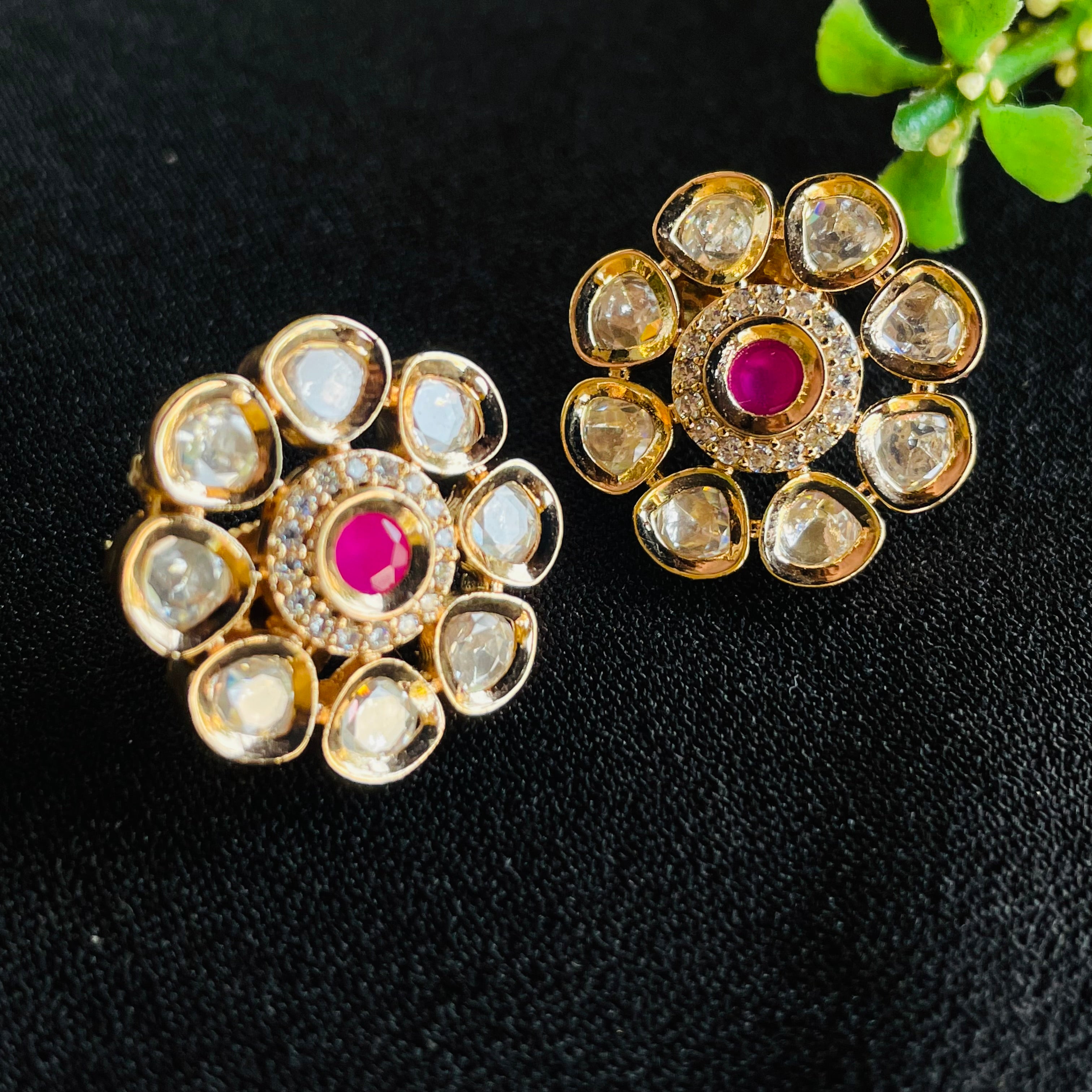 Nayaab Meher Polki Studs