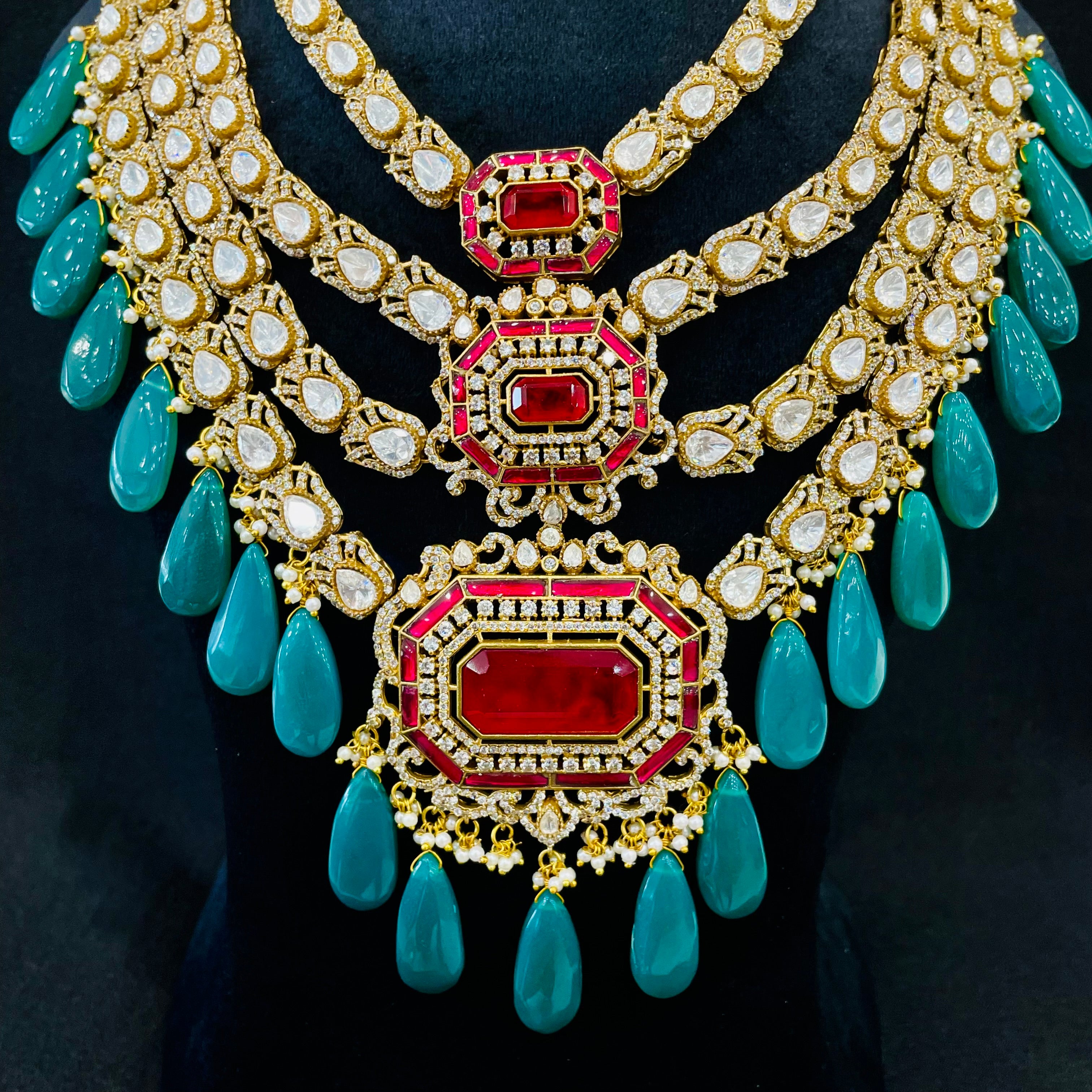 Nayaab Sneha Polki Neckpiece