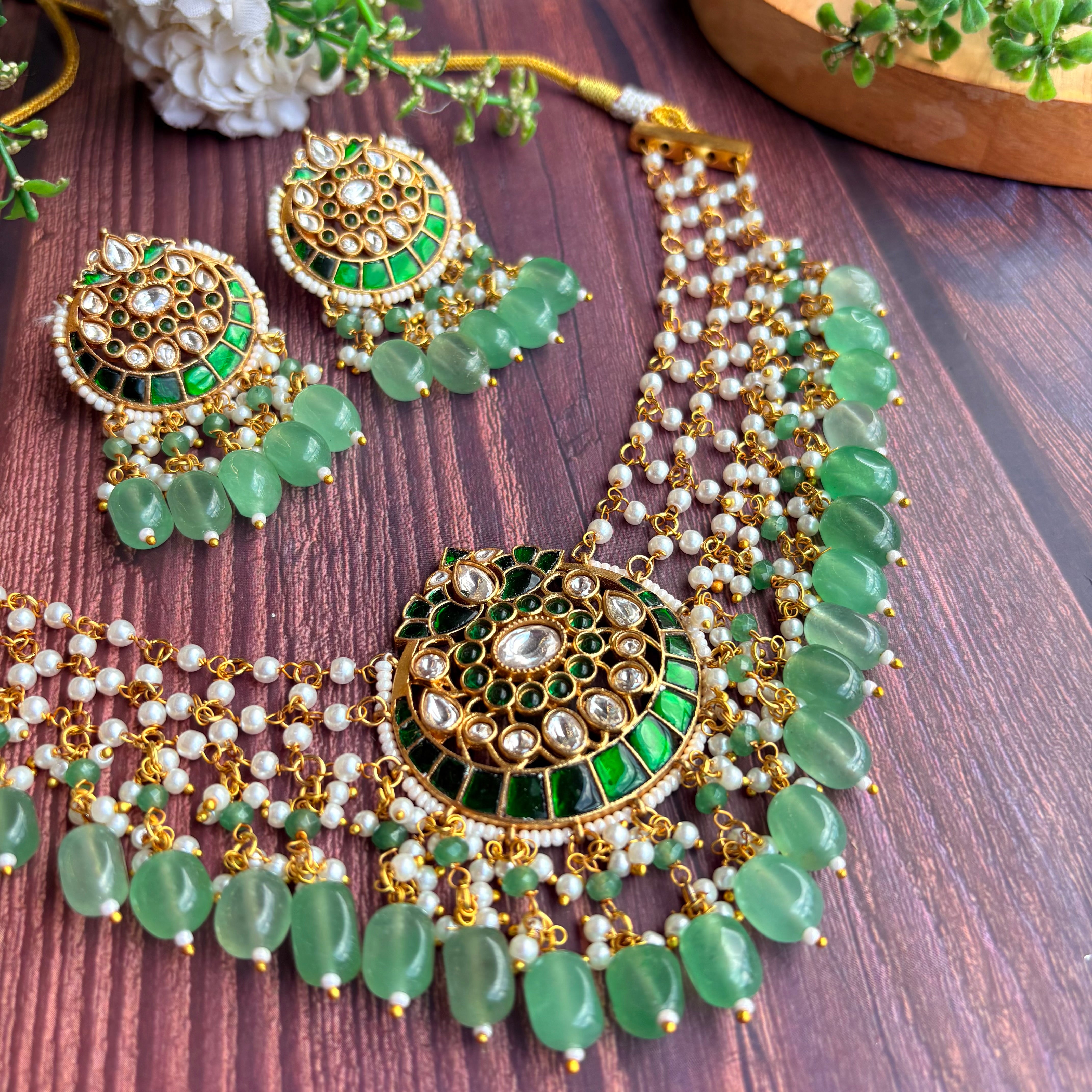 Nayaab Meher Polki neckpiece