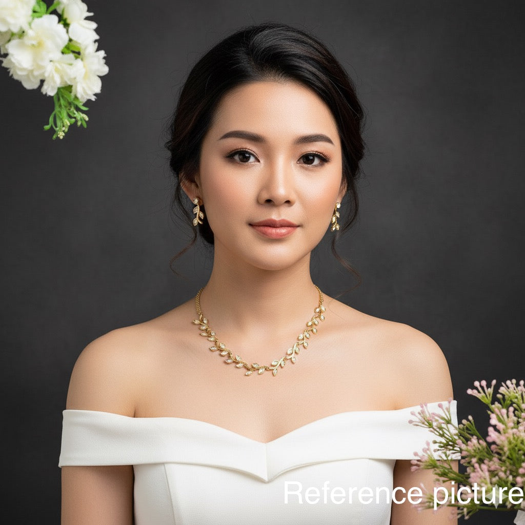 Nayaab Malika Polki Neckpiece