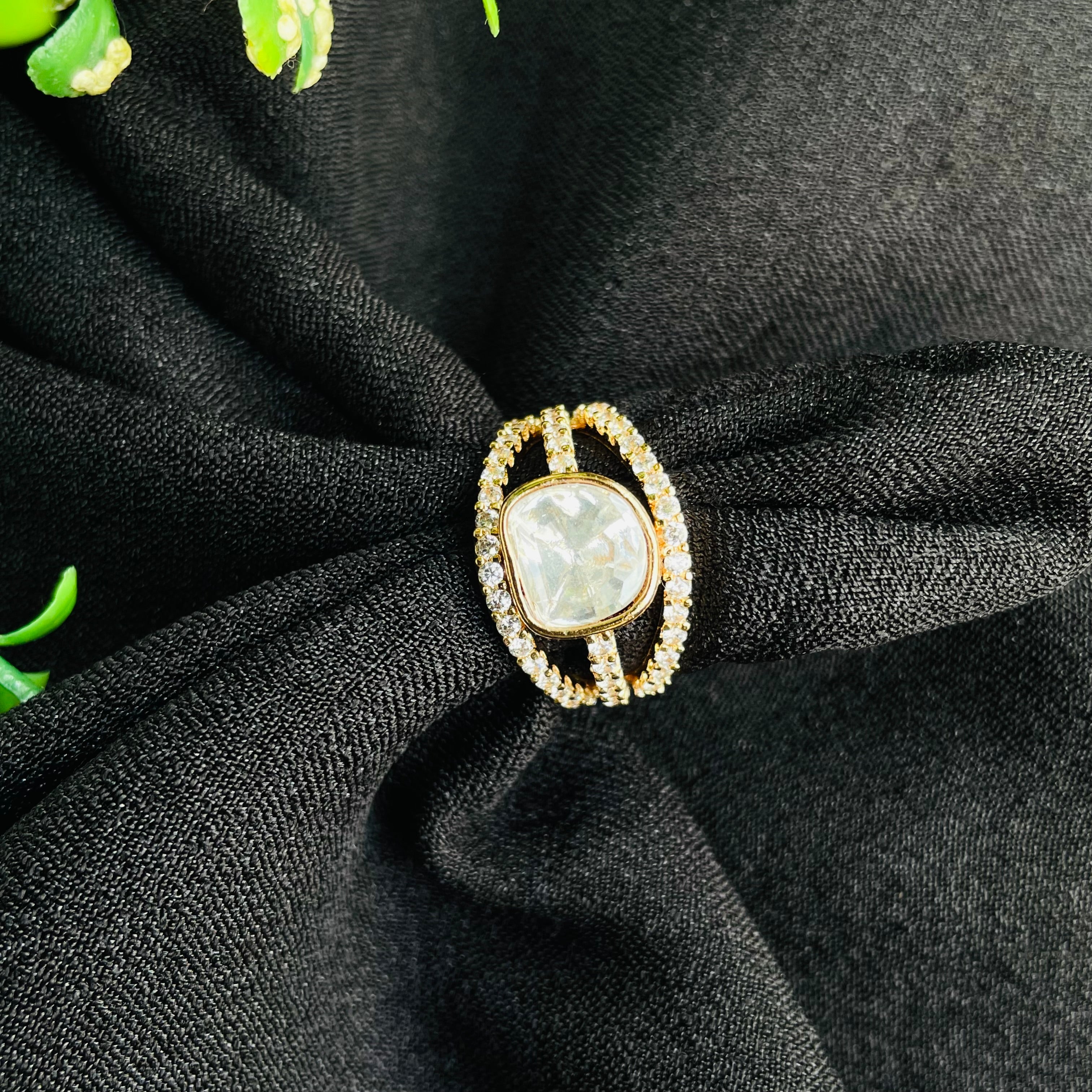 Nayaab Riya Polki Ring