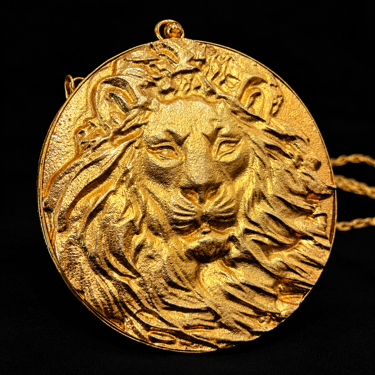 Lioness Medallion Bag